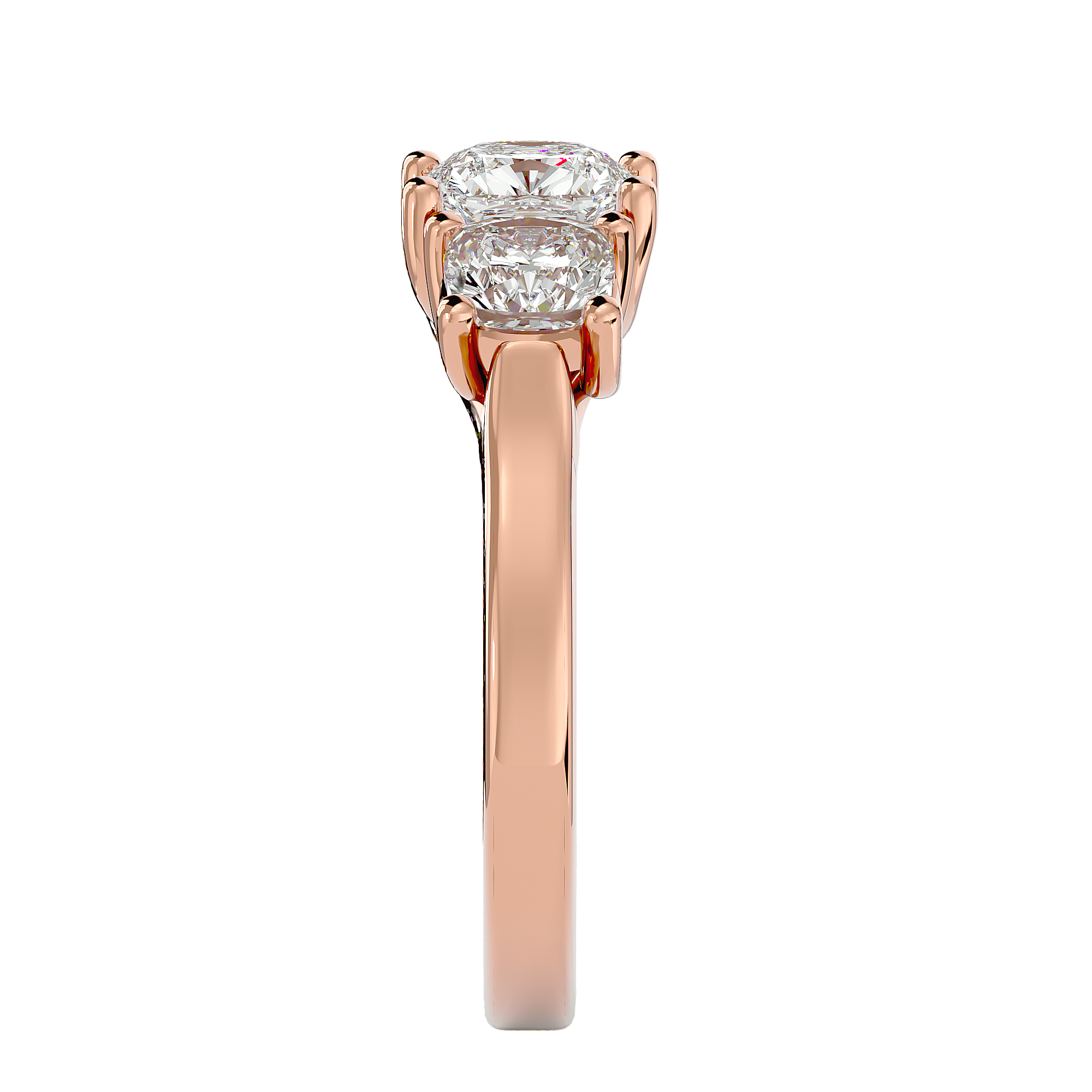 Tessa Three Stone Ring