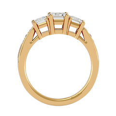Lucinda Three Stone Ring