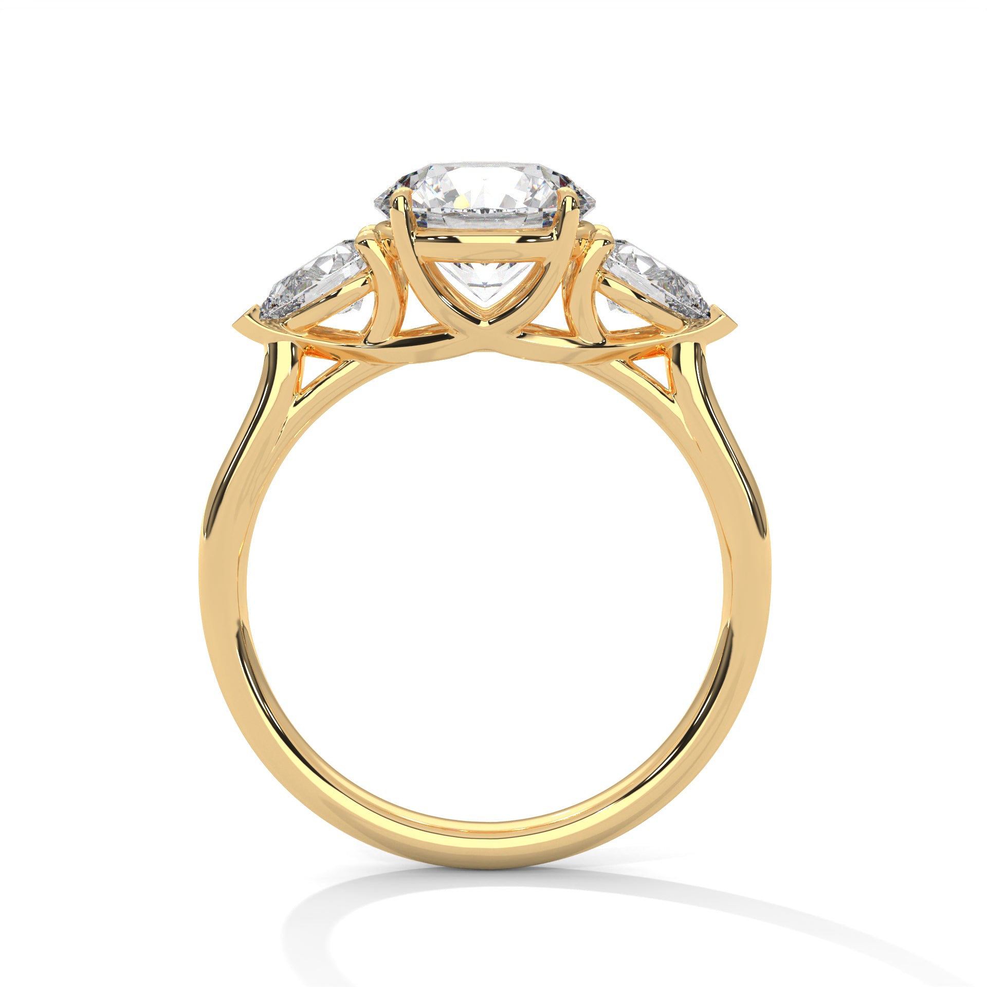 Josephine Three Stone Ring