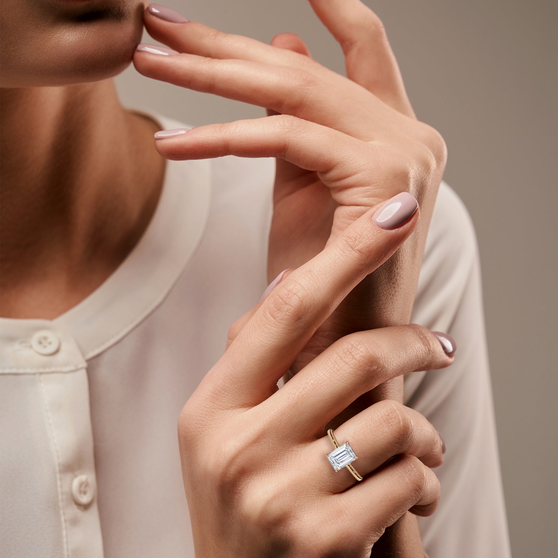 Bianca Solitaire Ring