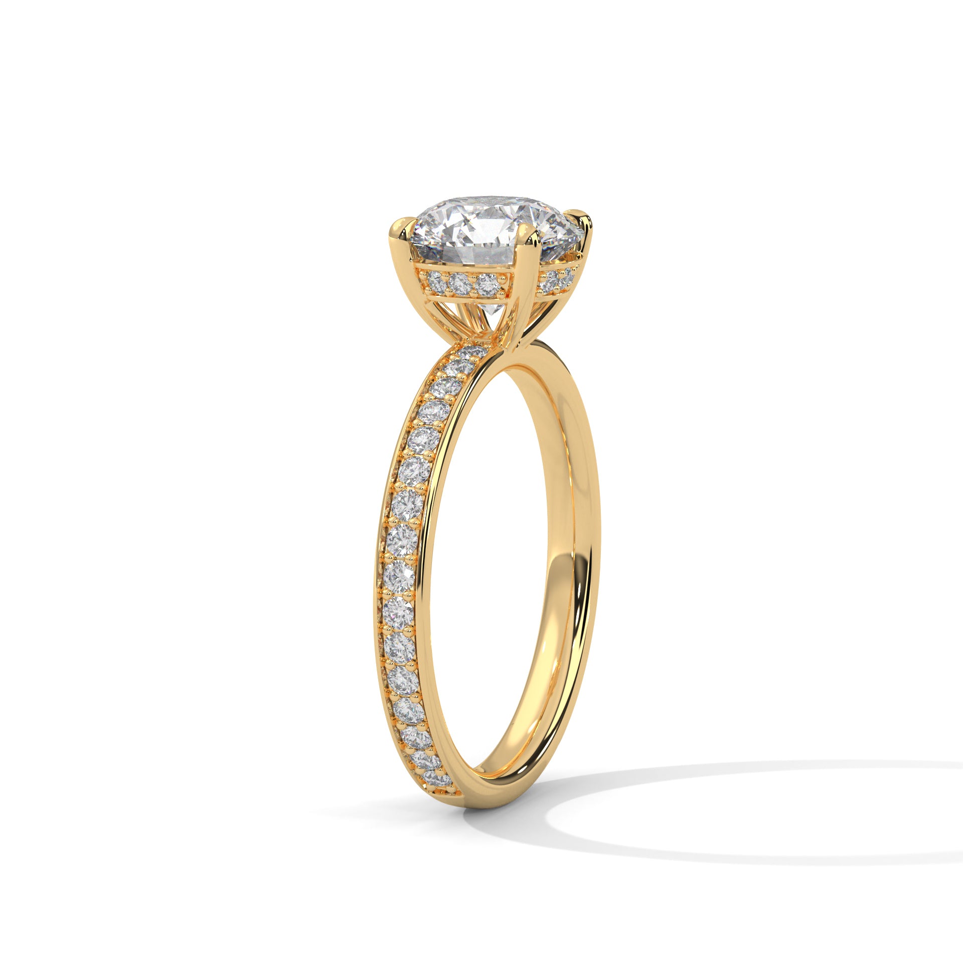 Ace Solitaire Ring
