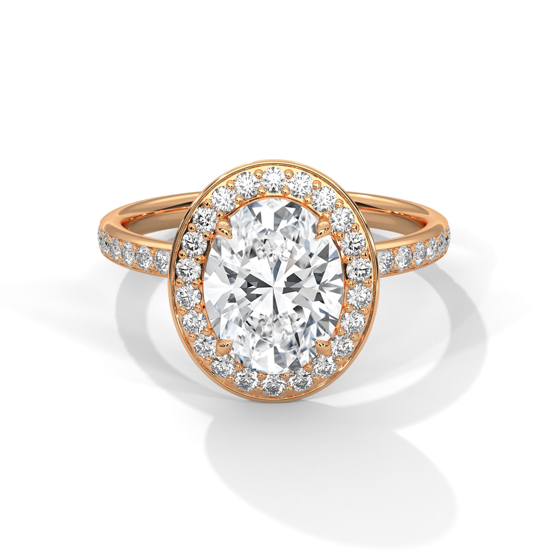 Avery Halo  Ring