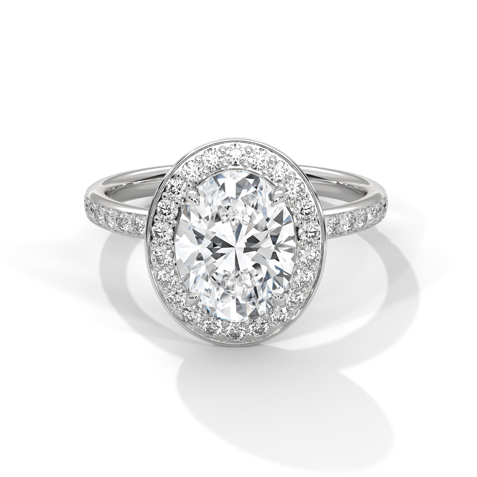 Avery Halo  Ring