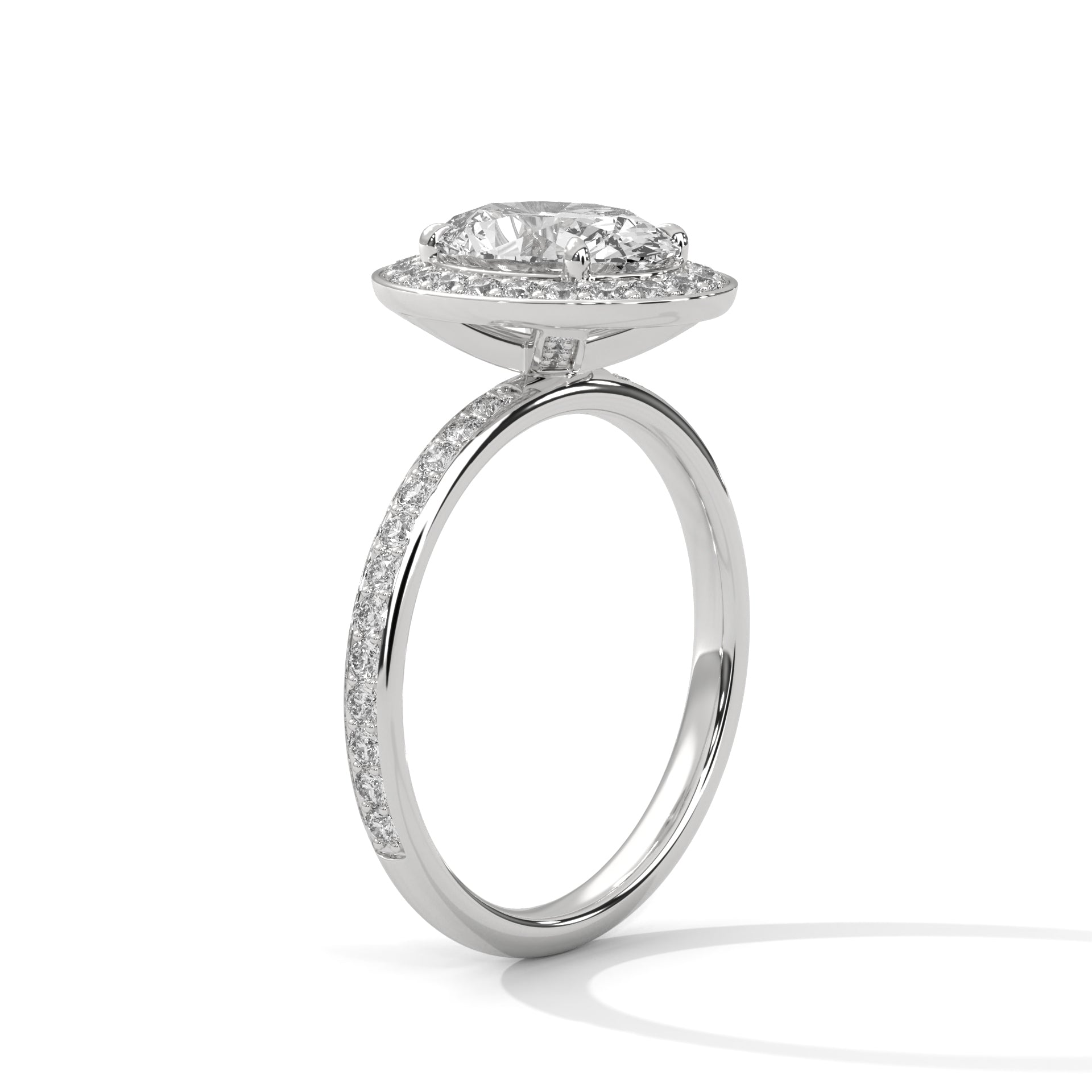 Avery Halo  Ring