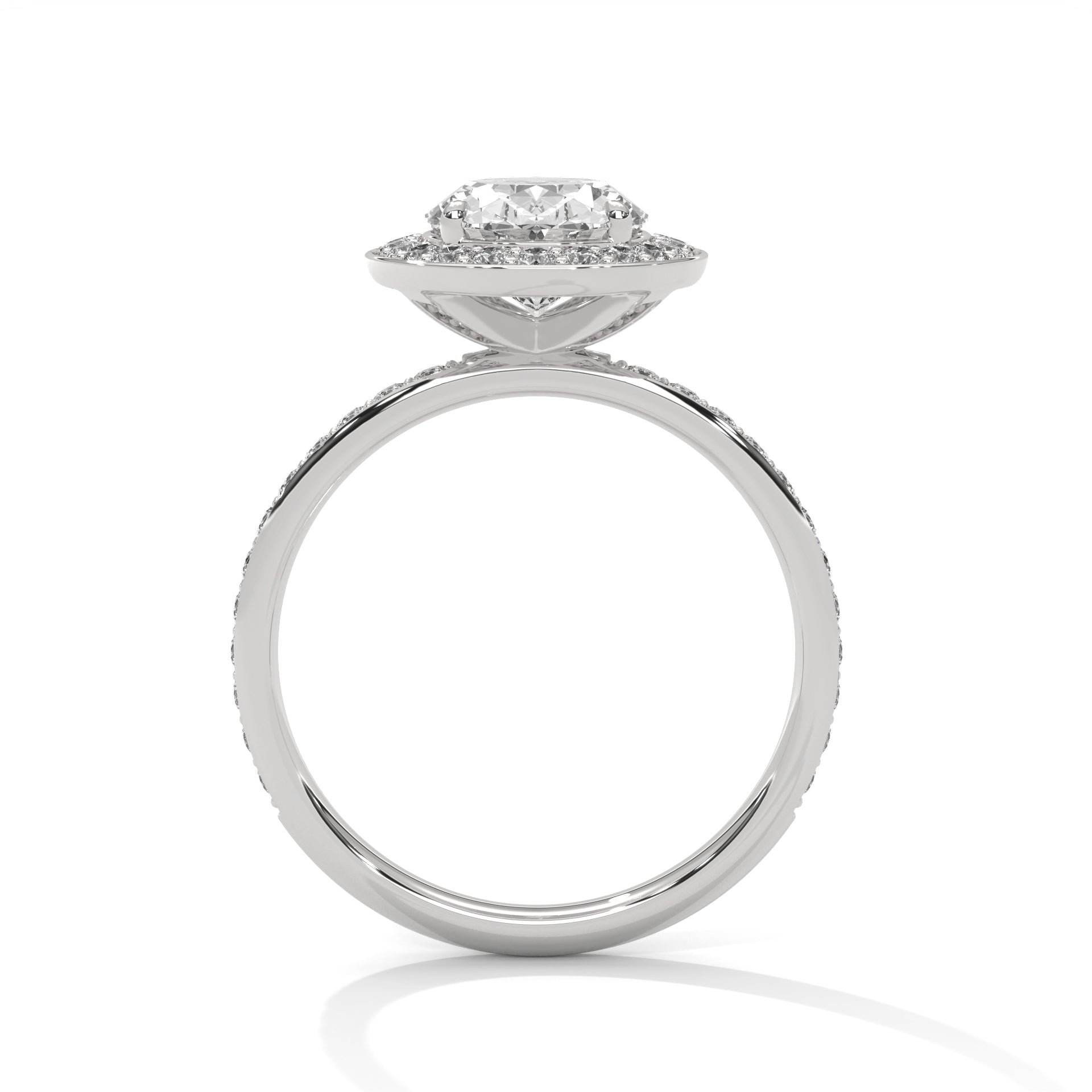 Avery Halo  Ring