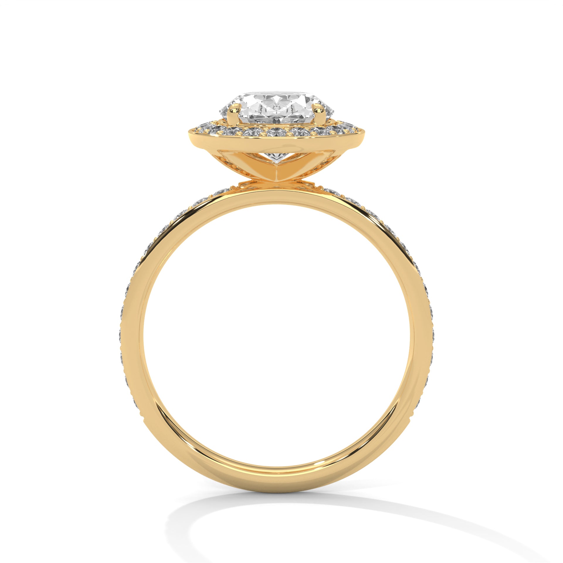 Avery Halo  Ring