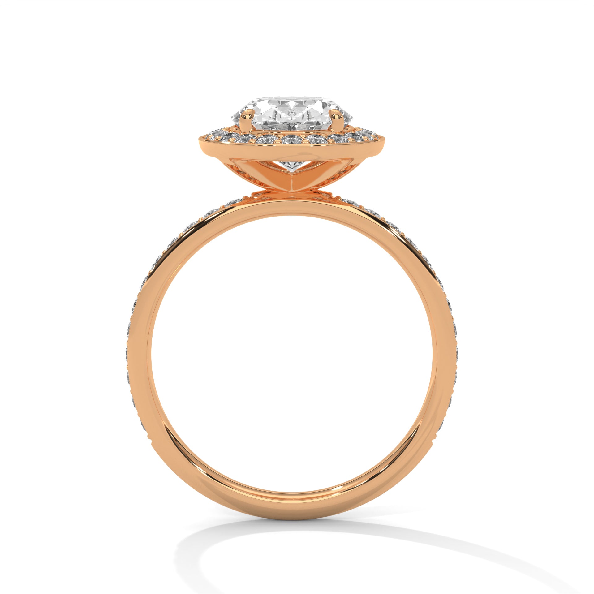 Avery Halo  Ring