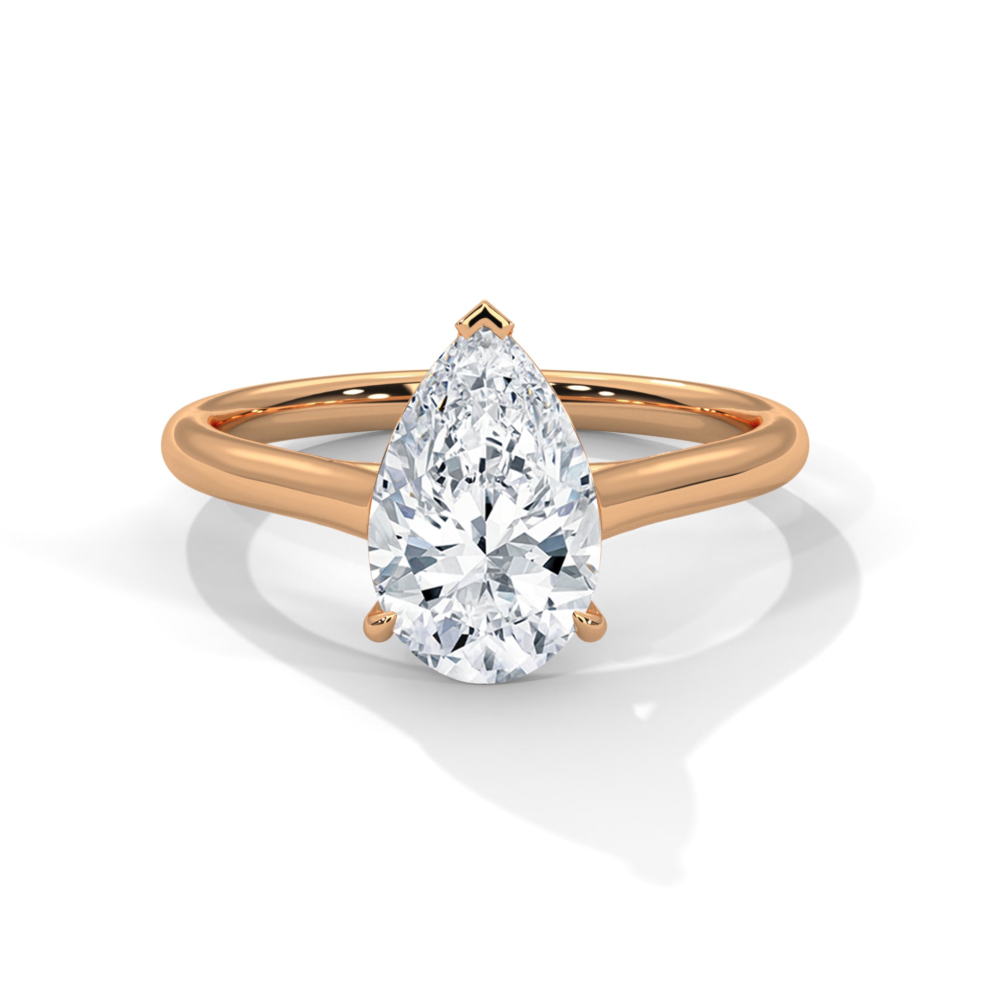 Cosmia Solitaire Ring