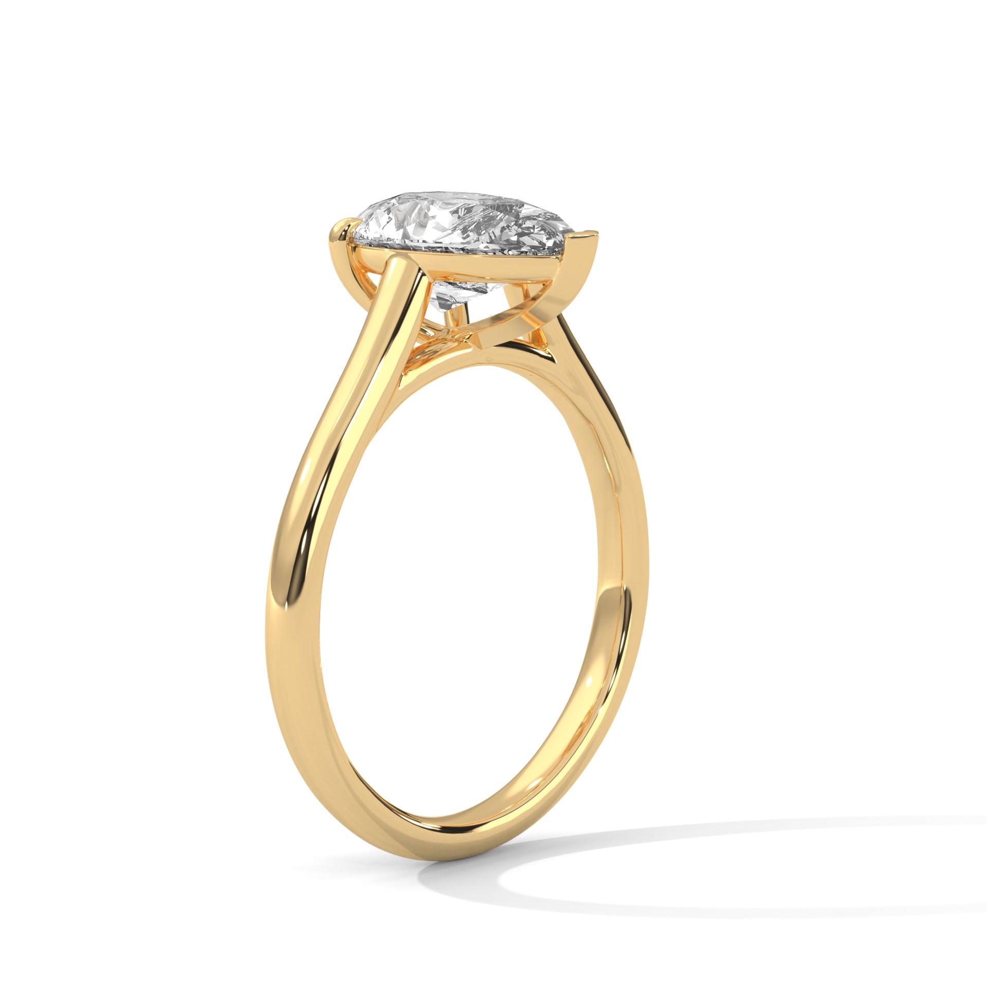 Cosmia Solitaire Ring