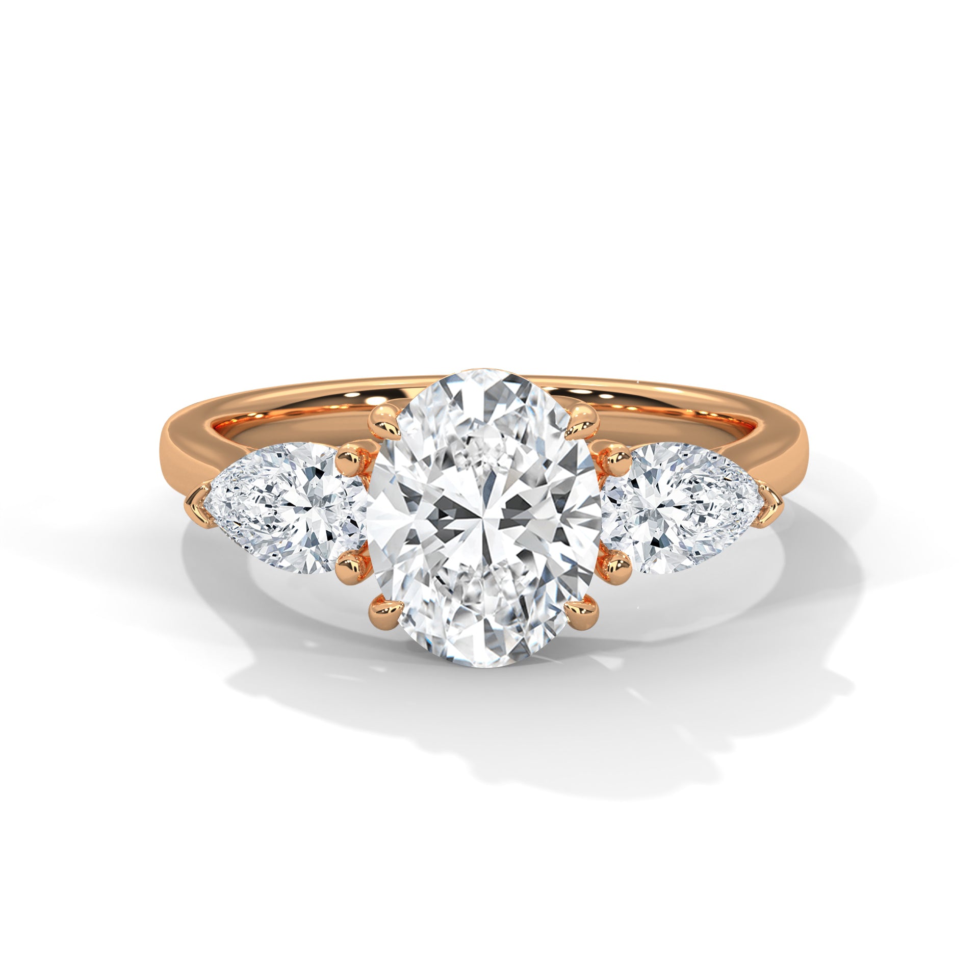 Dakota Three Stone Ring