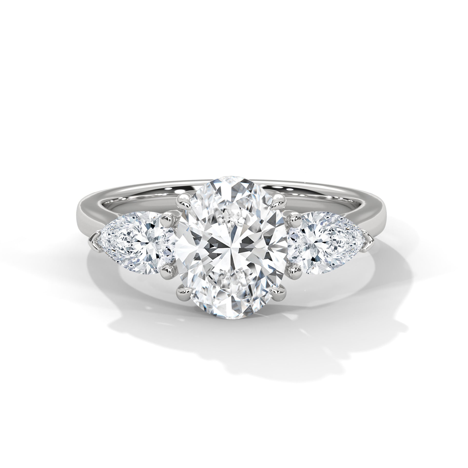 Dakota Three Stone Ring