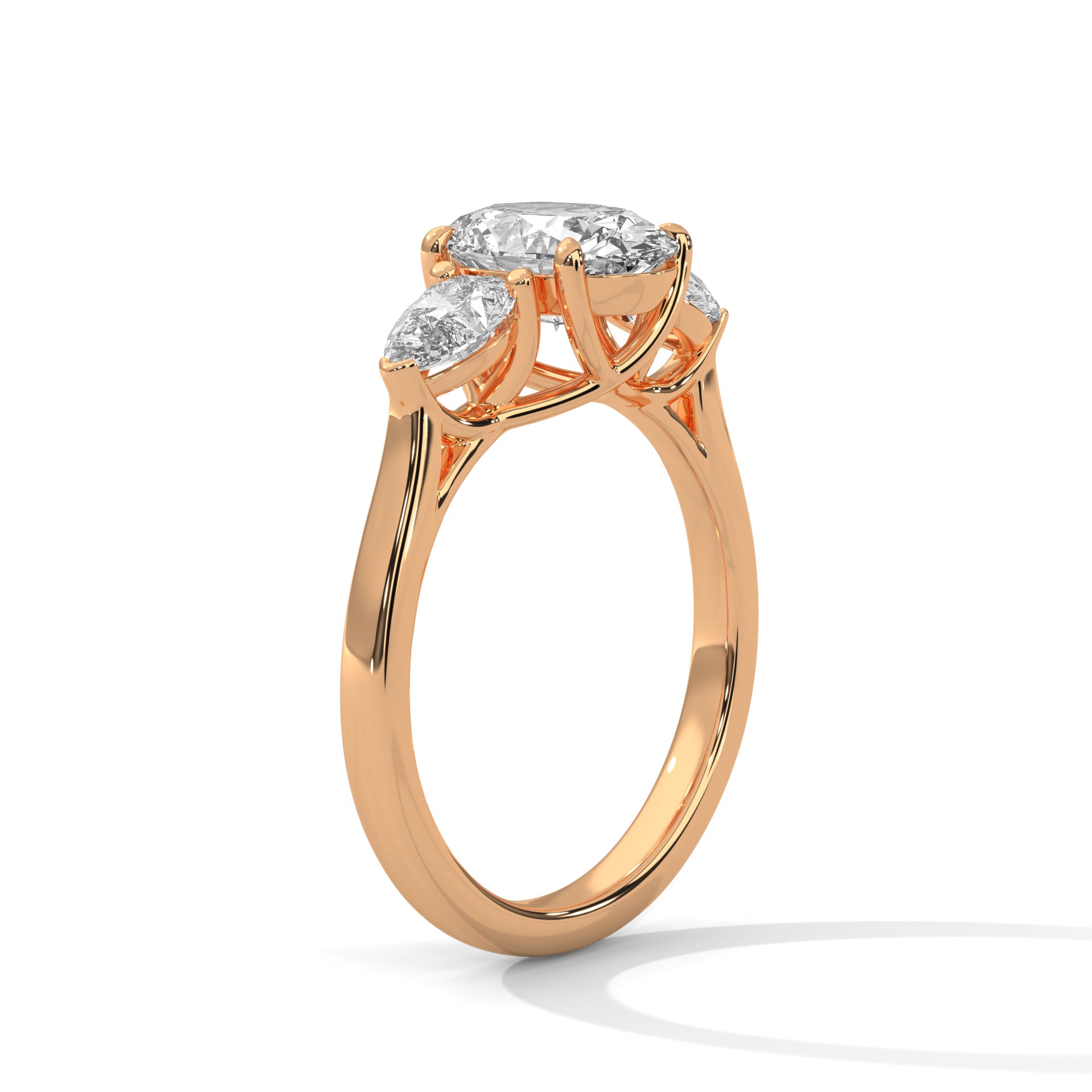 Dakota Three Stone Ring