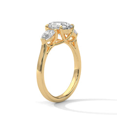 Dakota Three Stone Ring