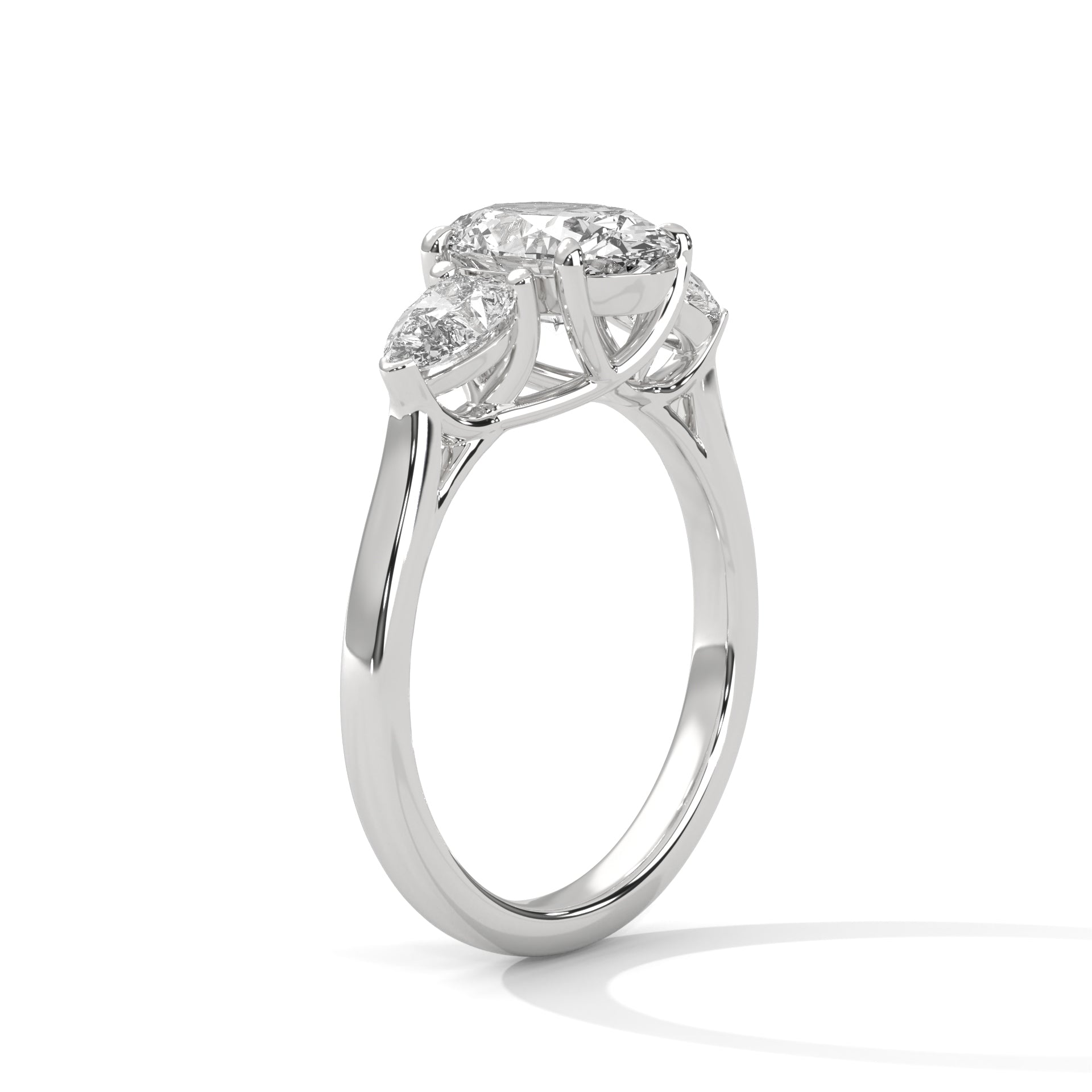 Dakota Three Stone Ring