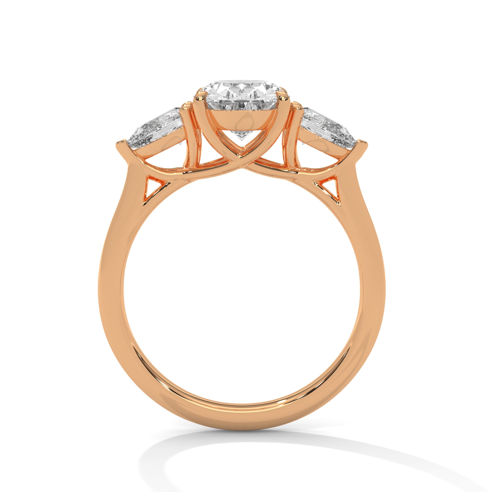 Dakota Three Stone Ring