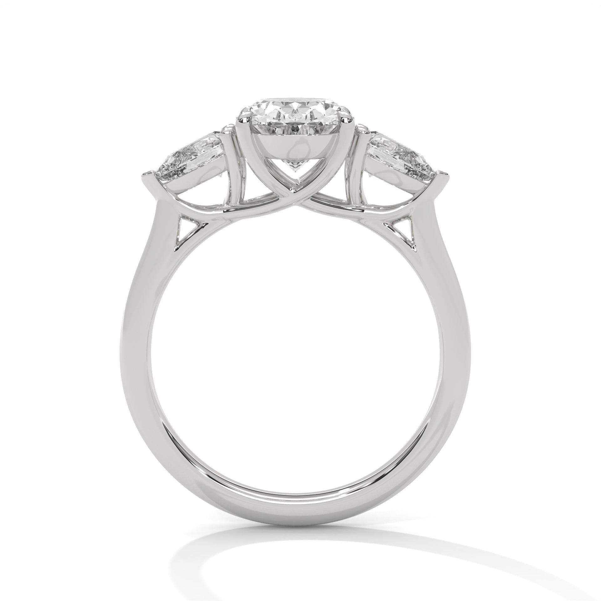 Dakota Three Stone Ring
