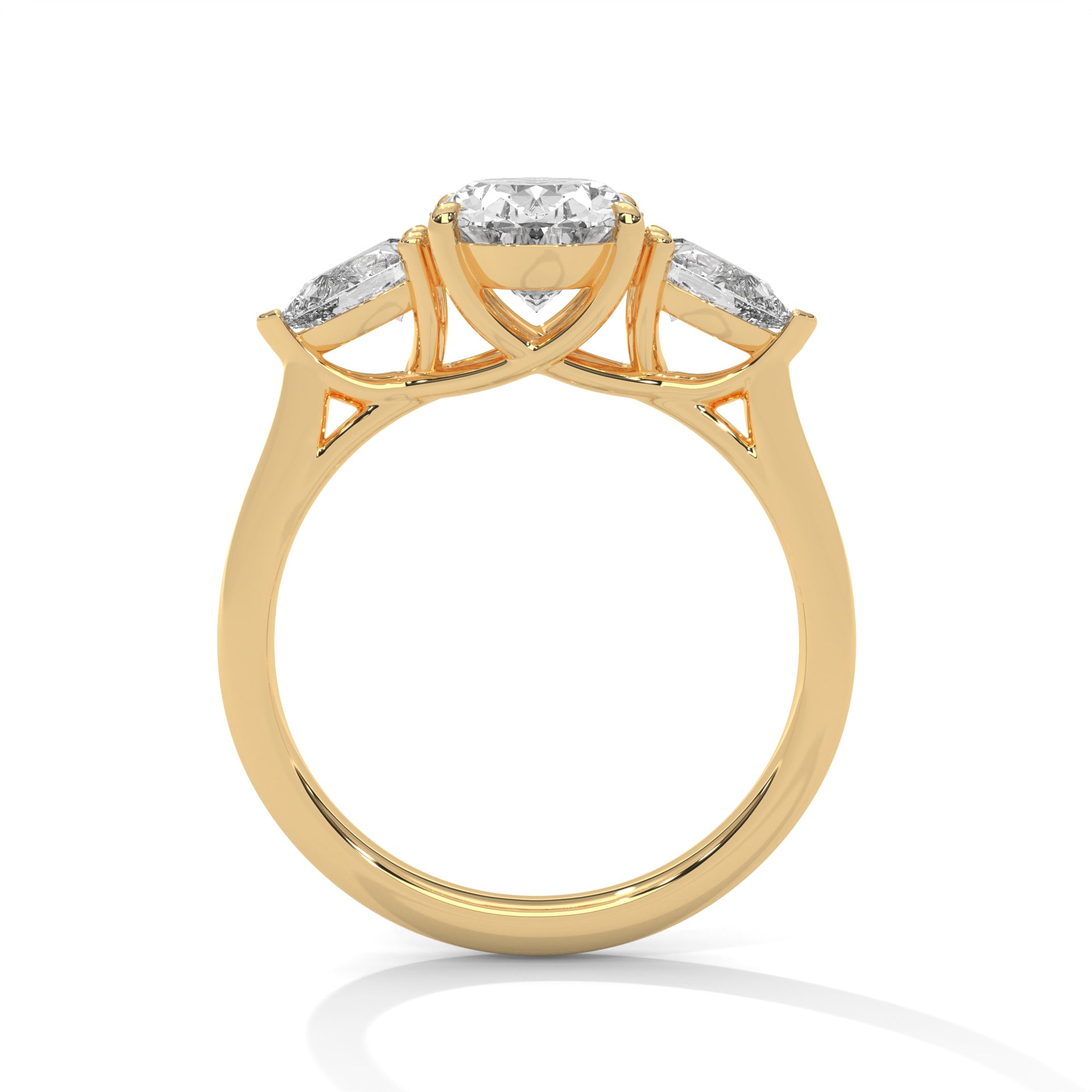 Dakota Three Stone Ring