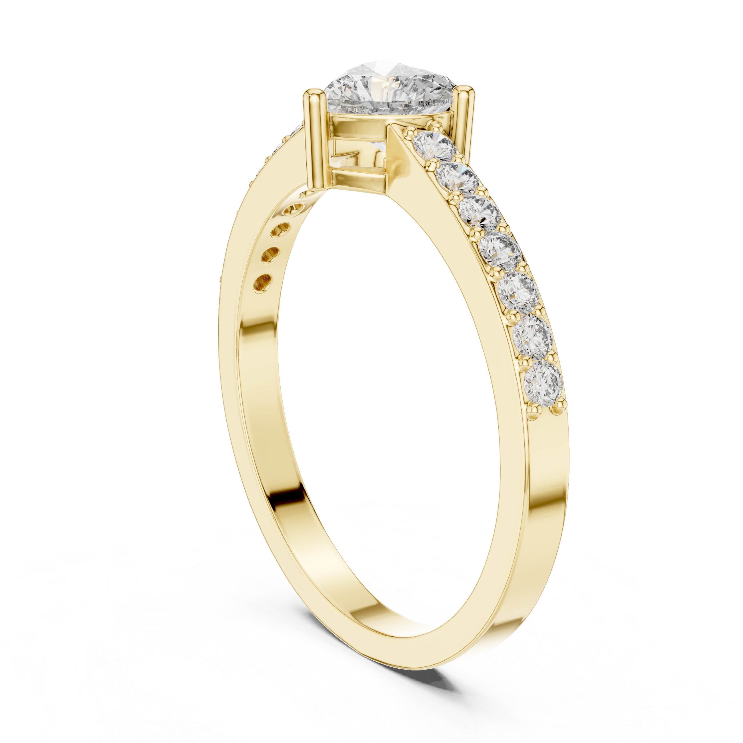 Edna Solitaire Ring