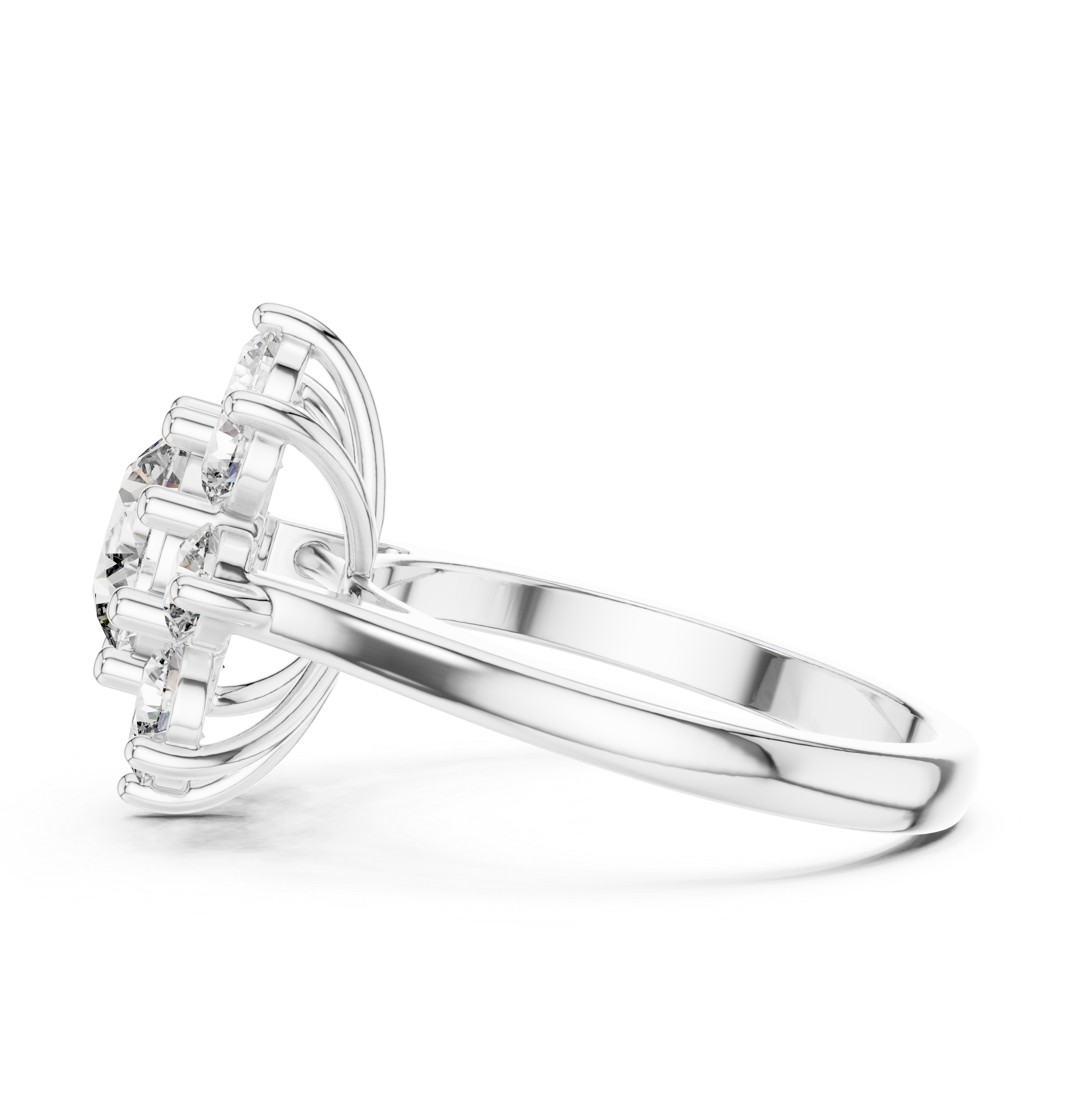 Omega Solitaire Ring