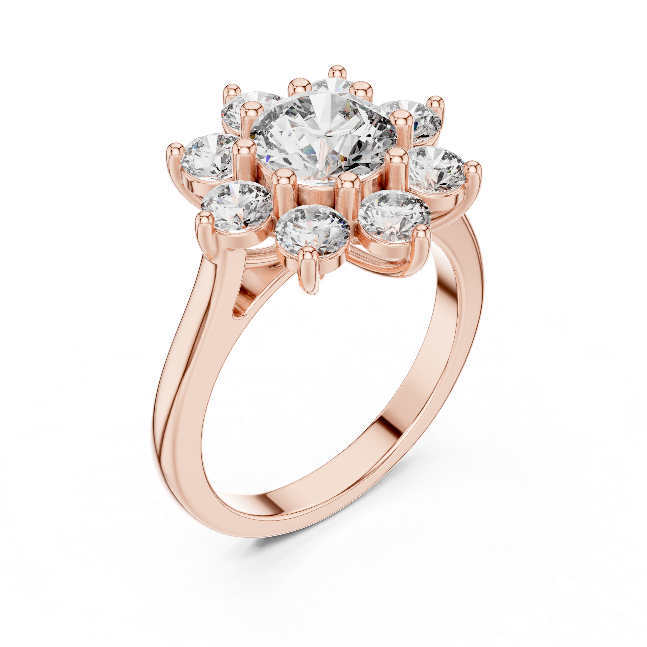 Omega Solitaire Ring