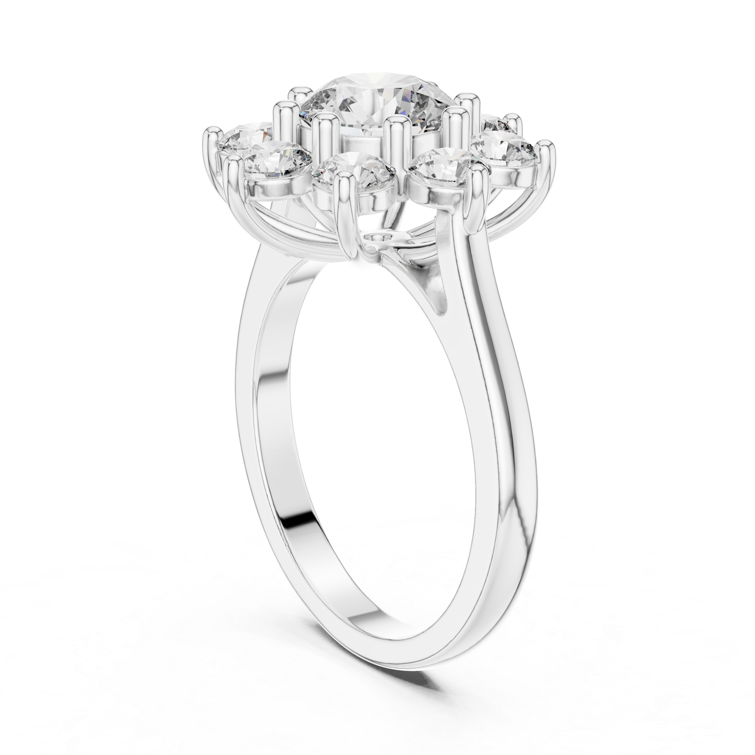 Omega Solitaire Ring