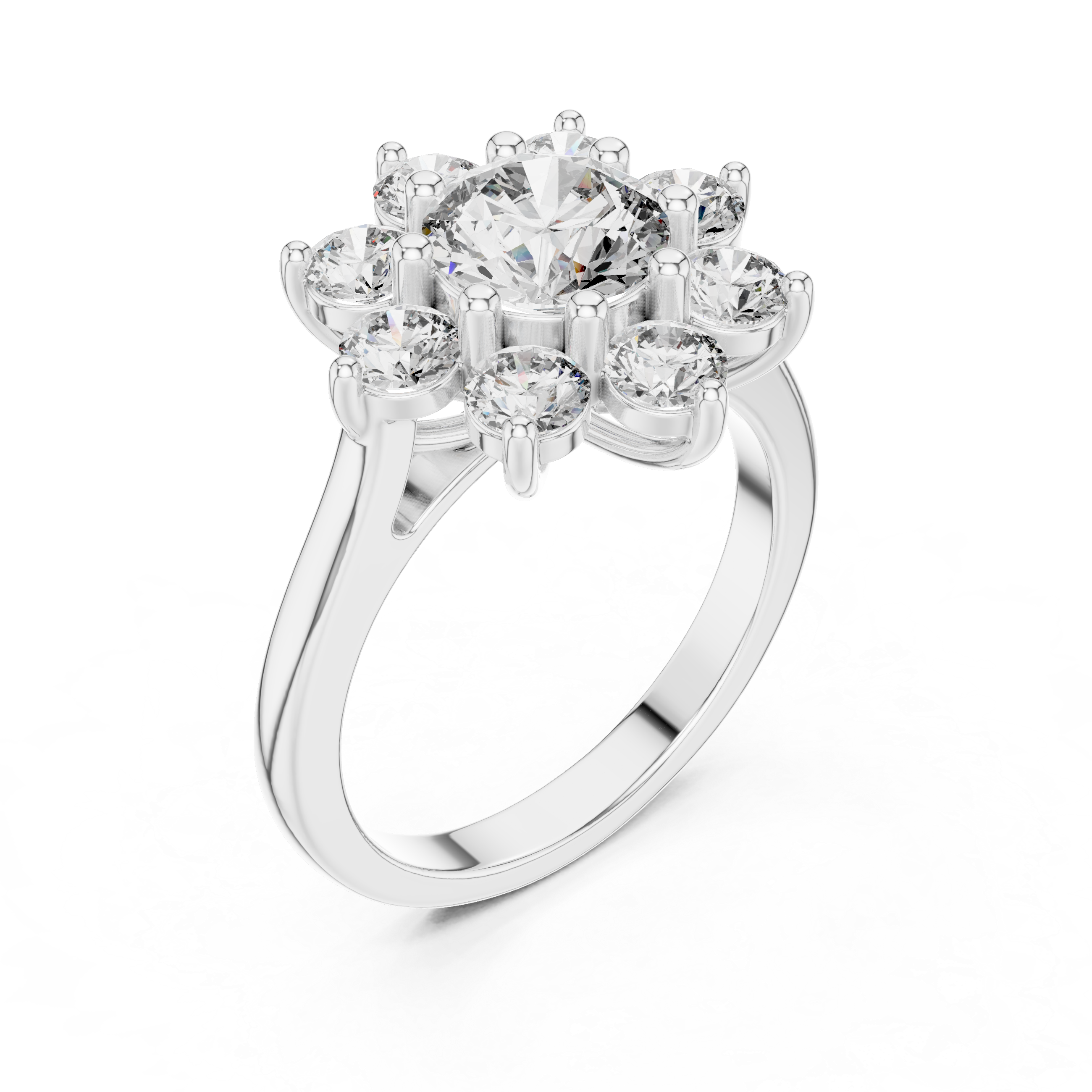 Omega Solitaire Ring