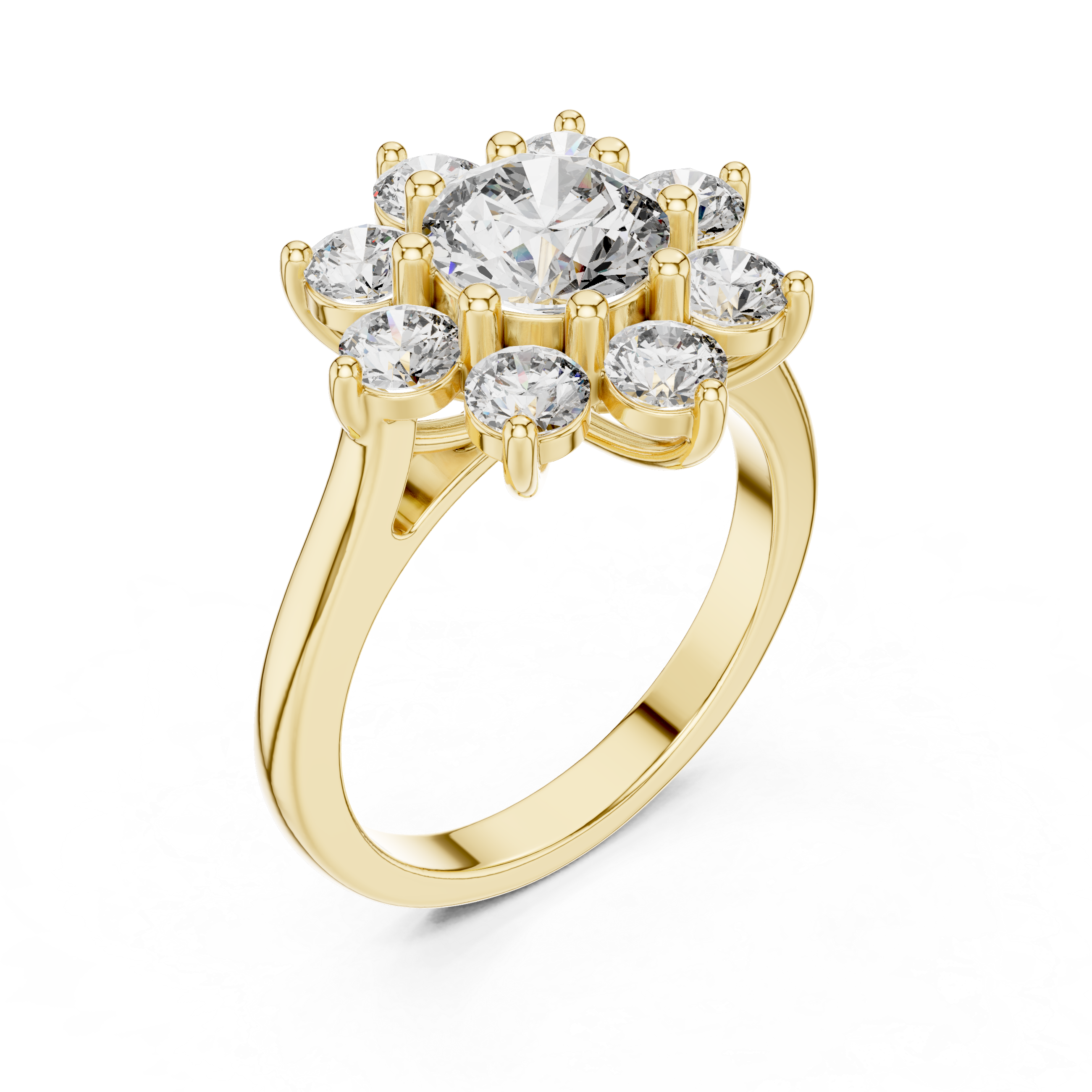 Omega Solitaire Ring