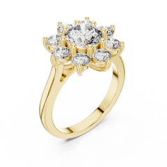 Omega Solitaire Ring