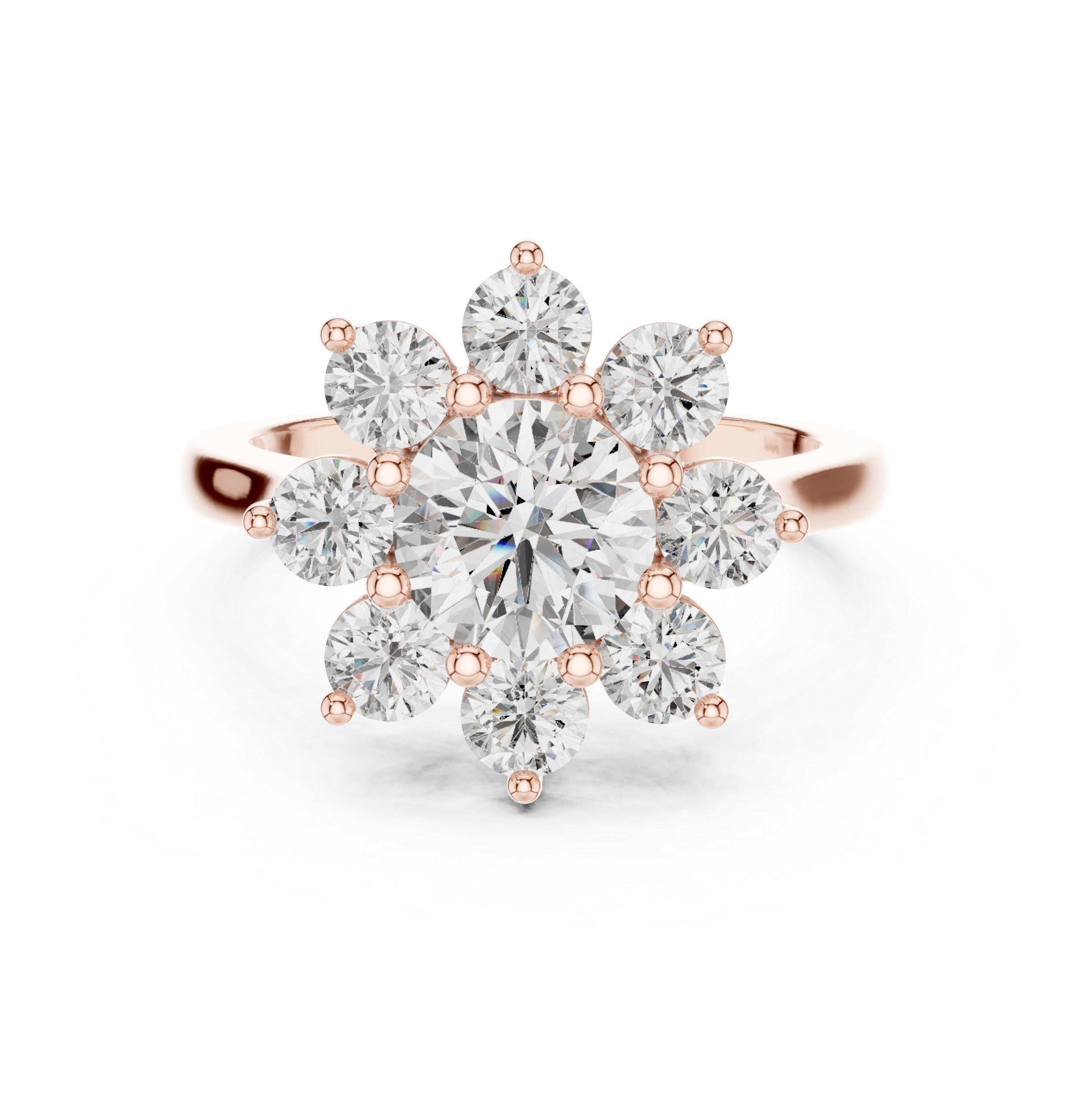 Omega Solitaire Ring