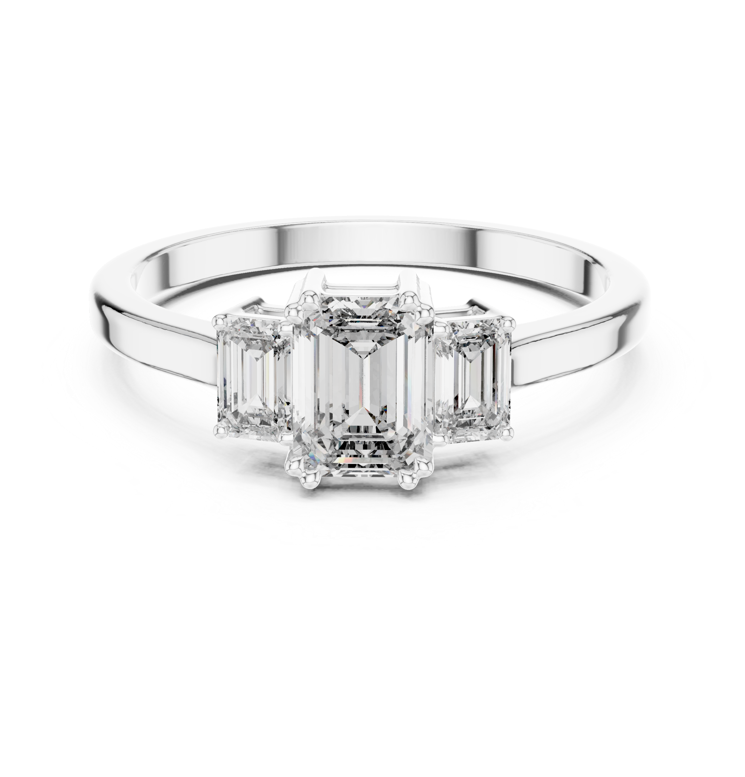 Evianna Three Stone Ring