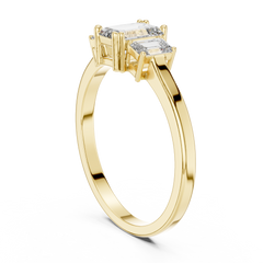 Evianna Three Stone Ring