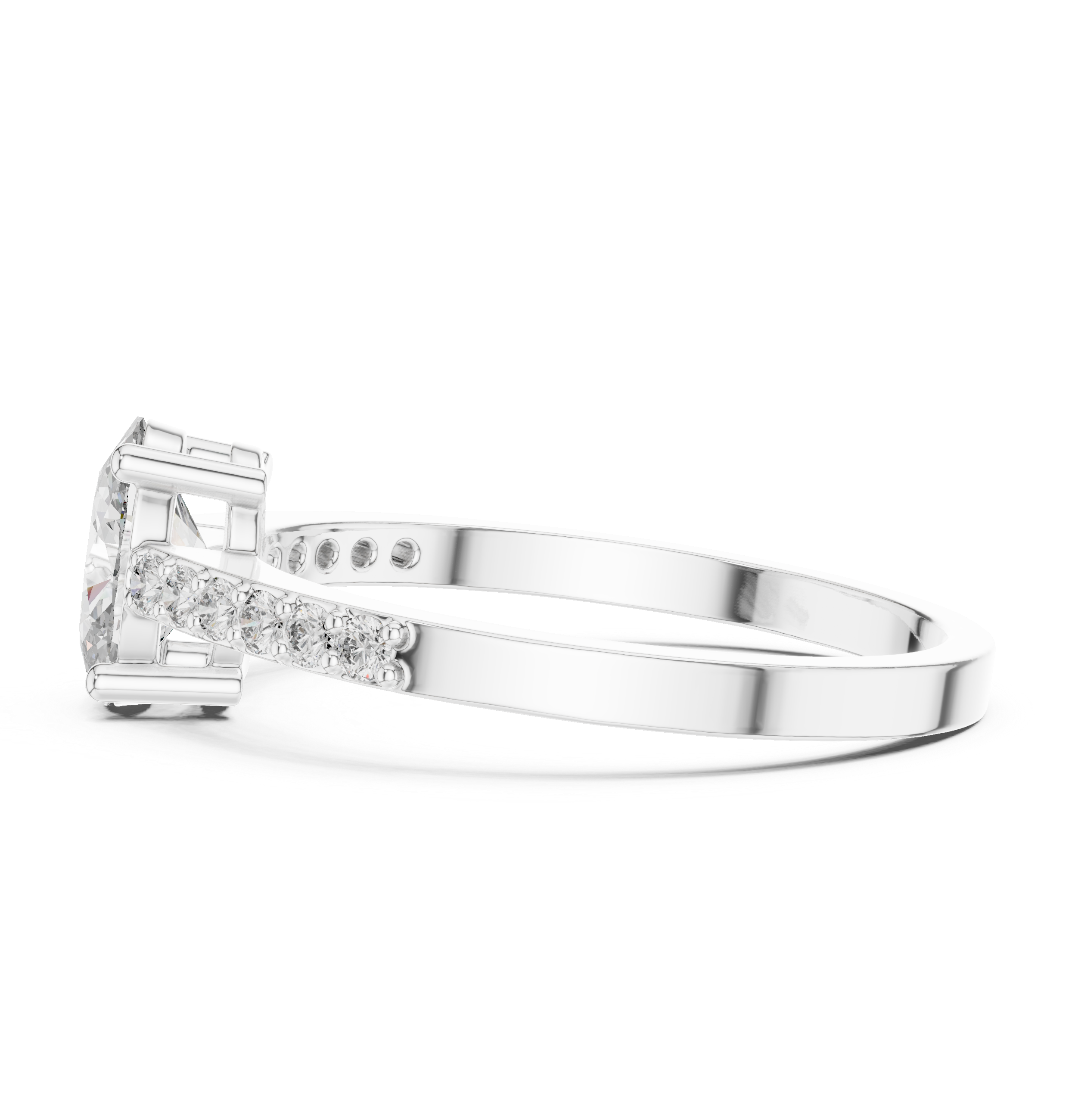 Charlotte Solitaire Ring