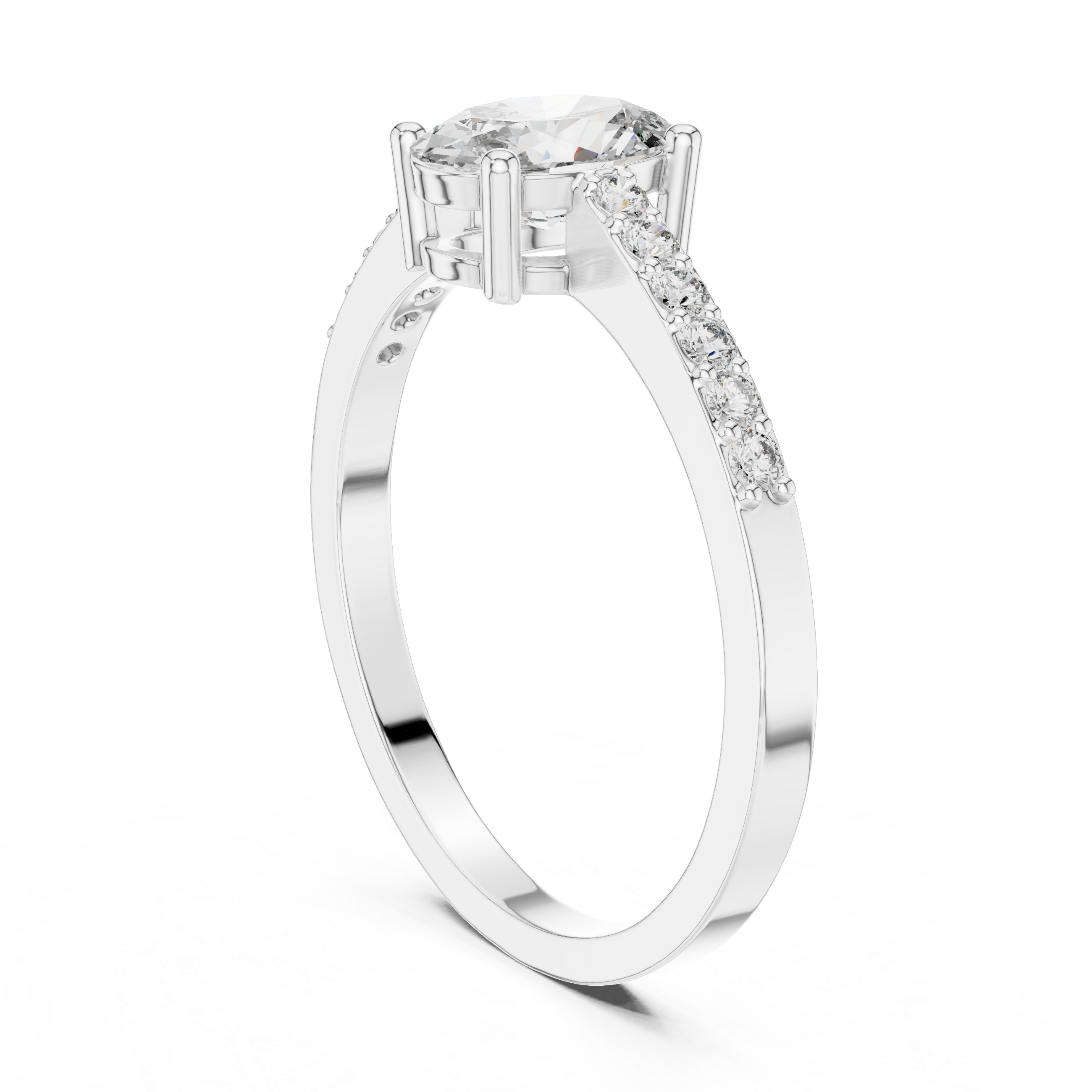 Charlotte Solitaire Ring