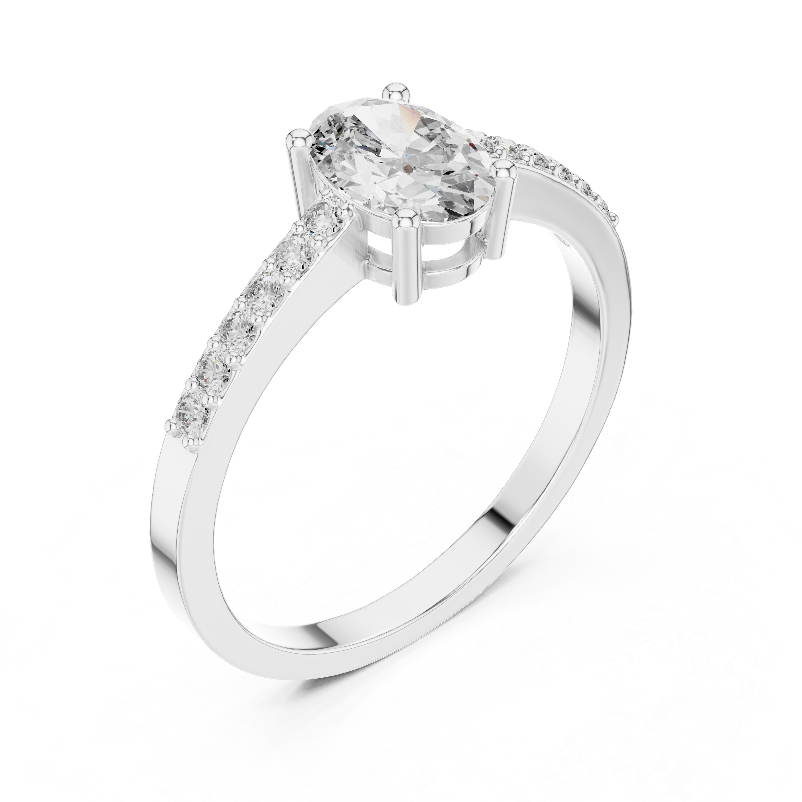 Charlotte Solitaire Ring