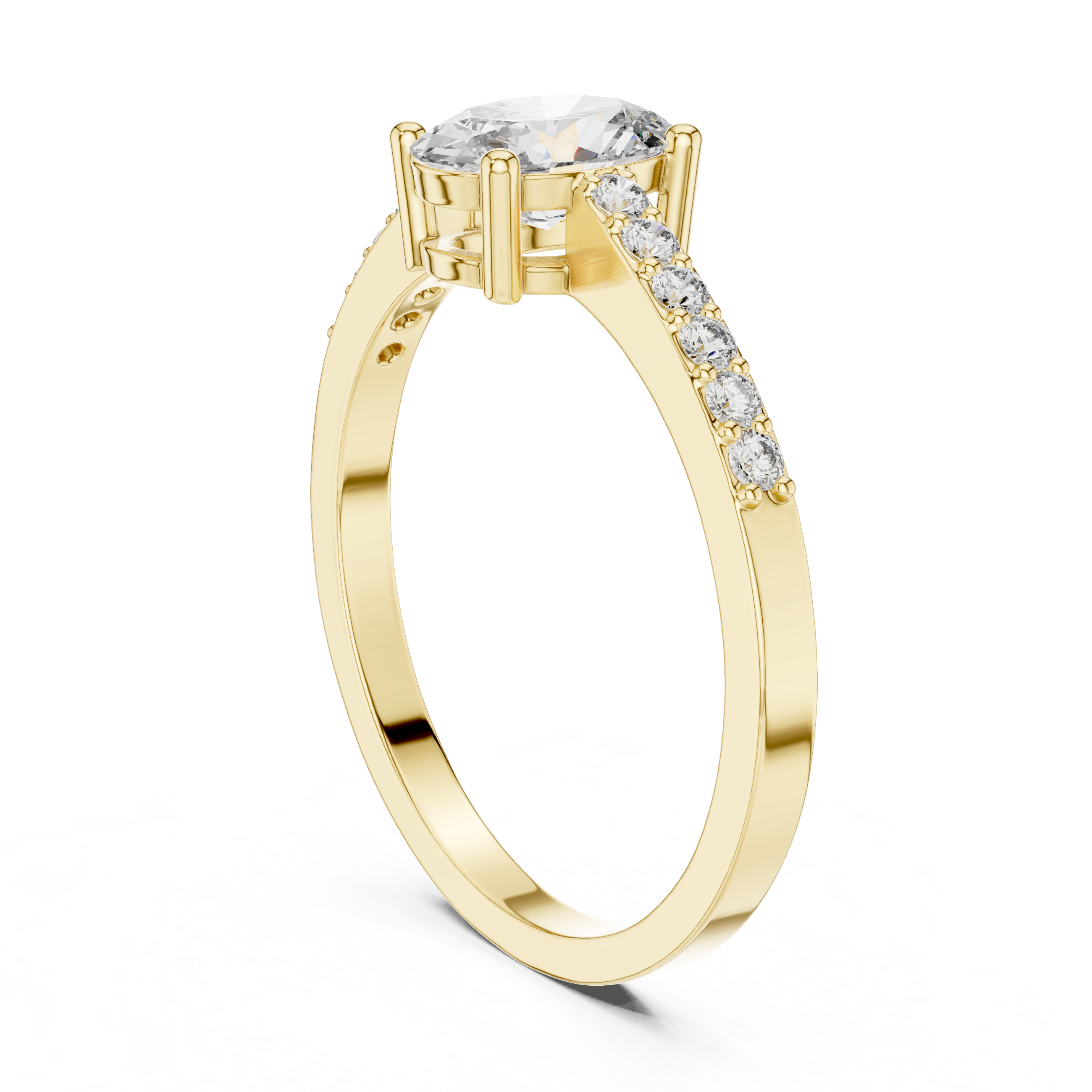 Charlotte Solitaire Ring