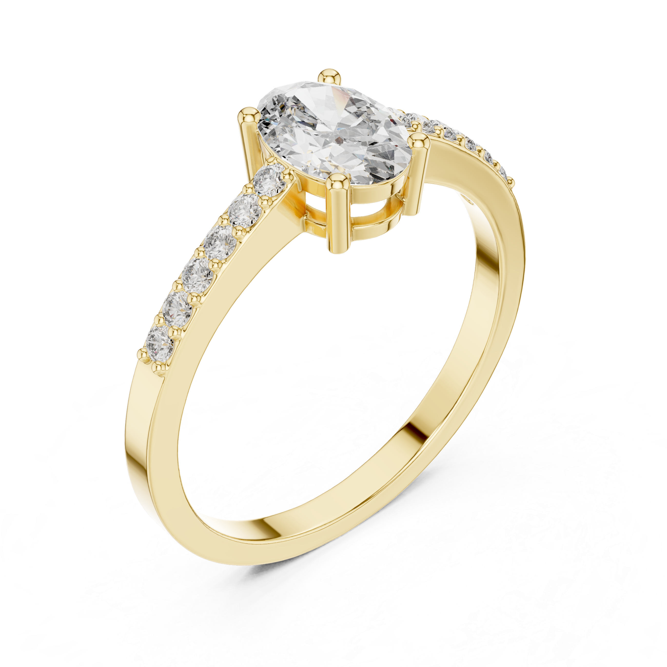 Charlotte Solitaire Ring