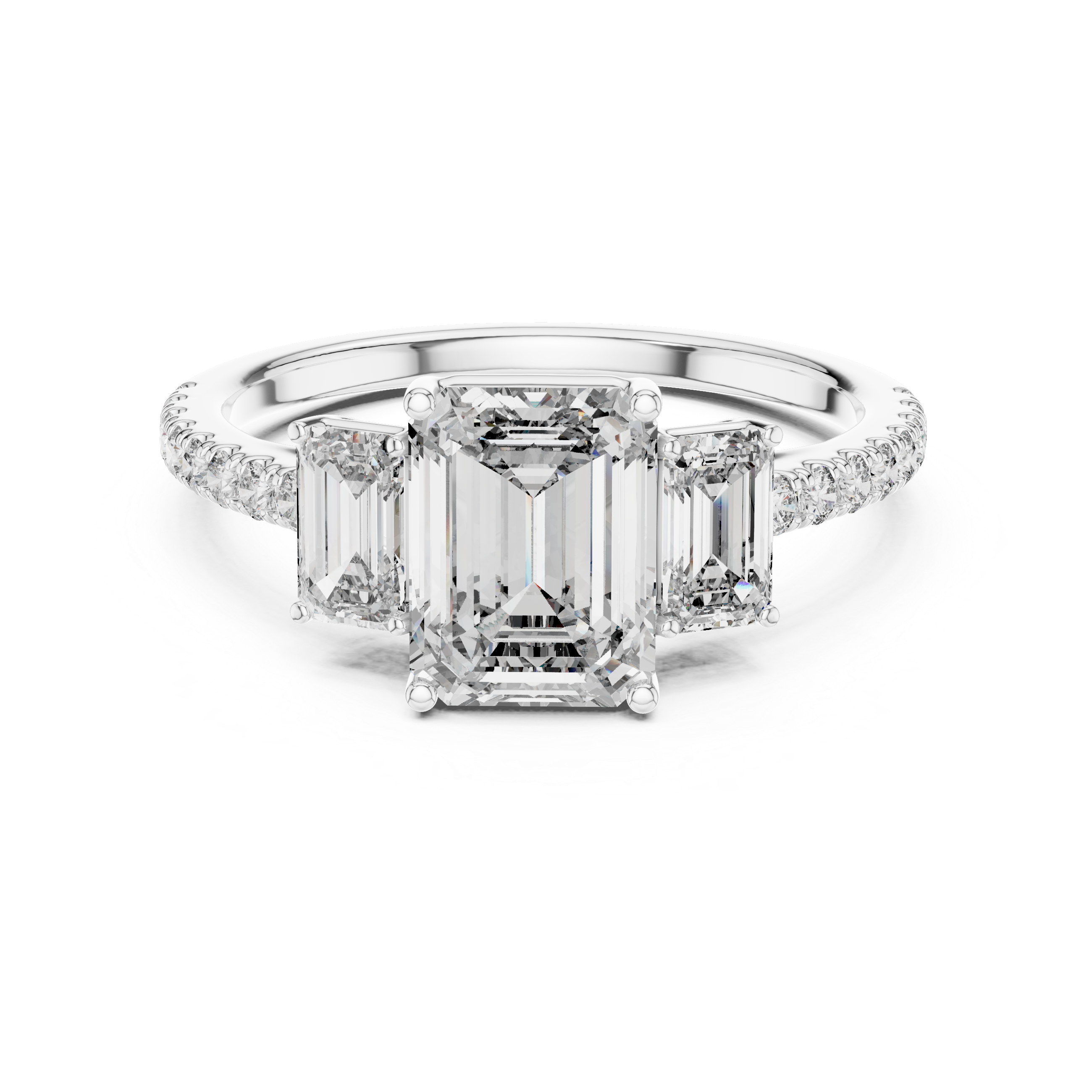 Gabriella Three Stone Ring