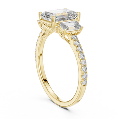 Gabriella Three Stone Ring