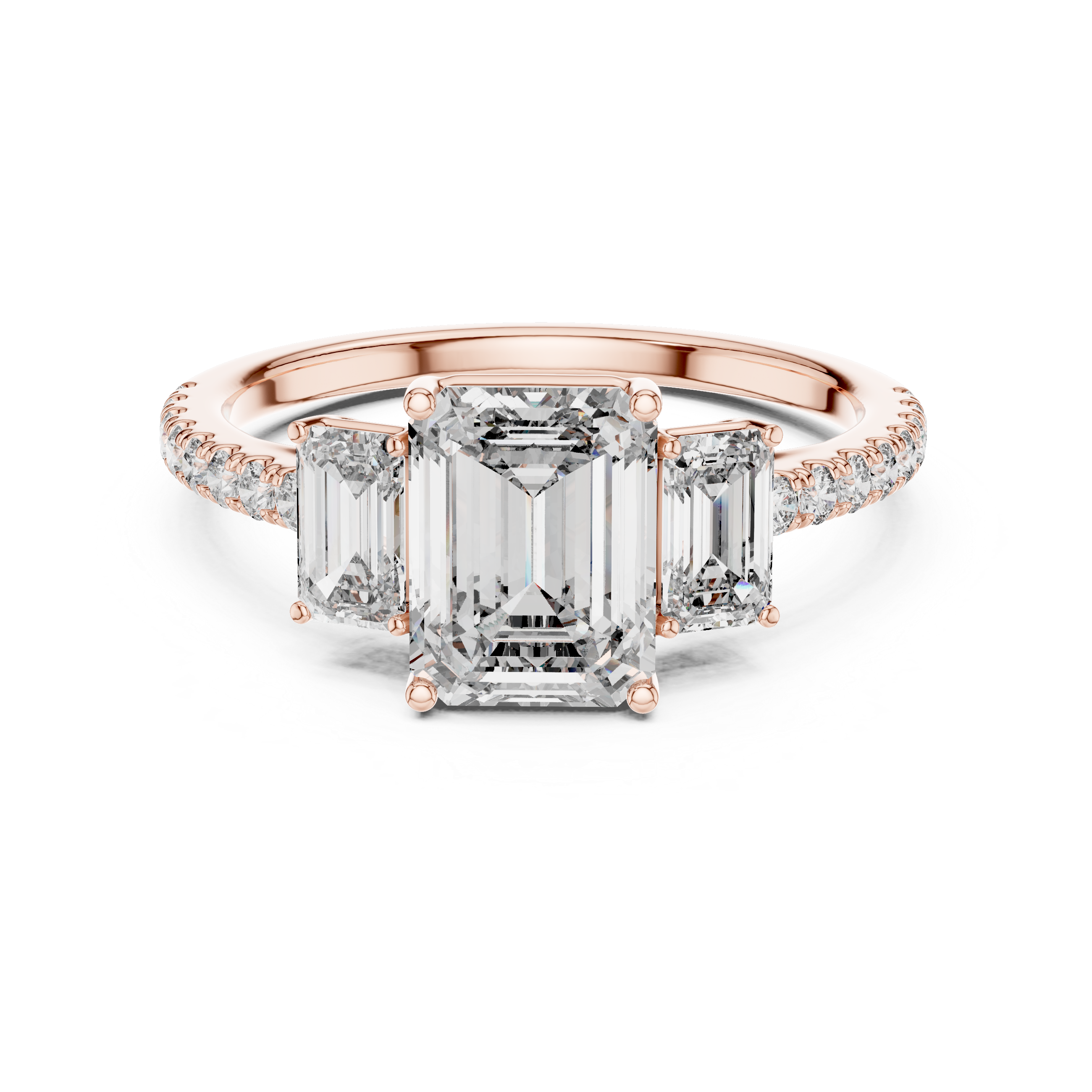 Gabriella Three Stone Ring