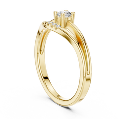 Audrey Solitaire Ring