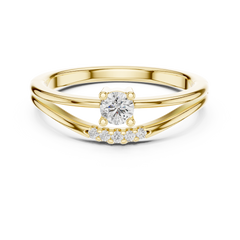 Audrey Solitaire Ring