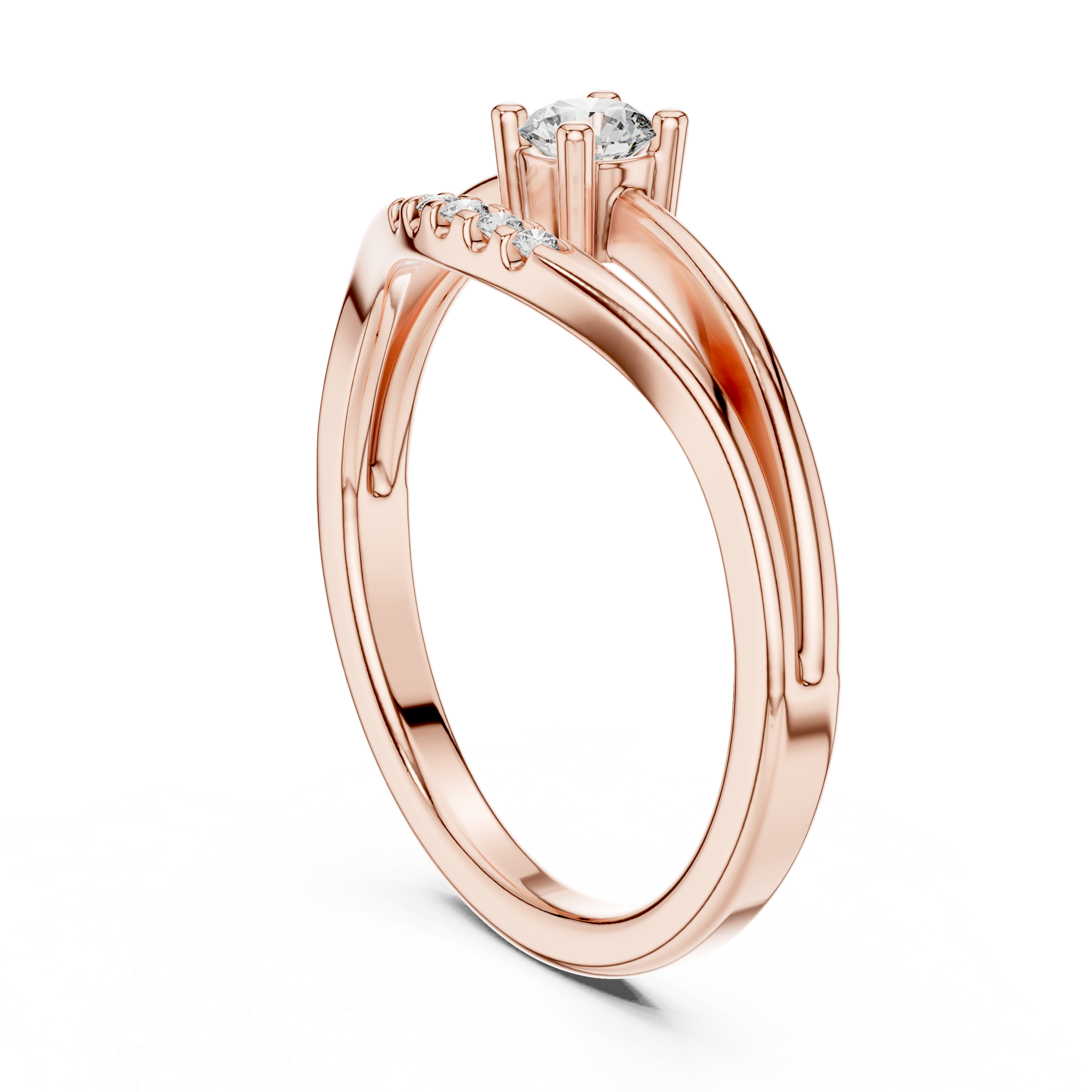 Audrey Solitaire Ring