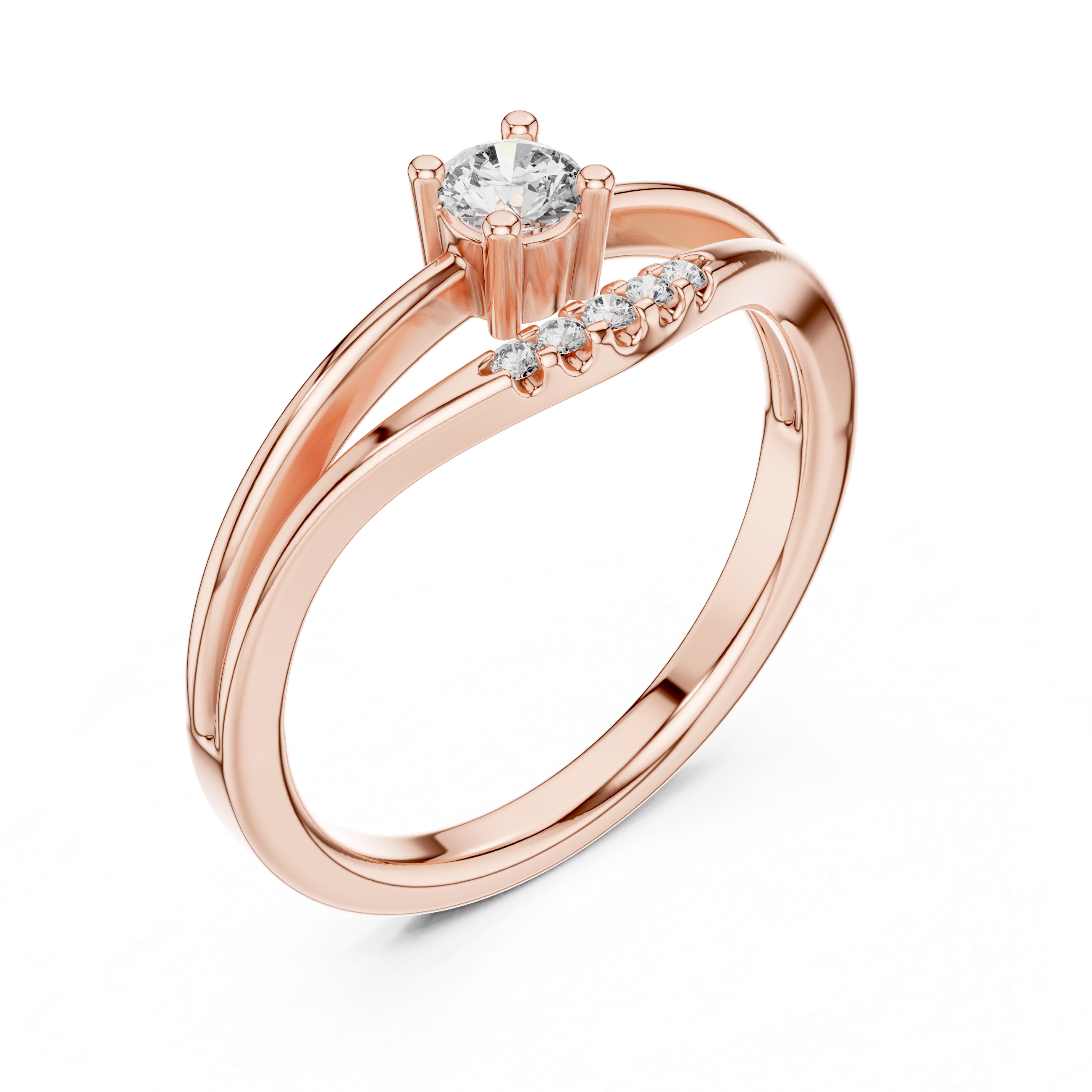 Audrey Solitaire Ring