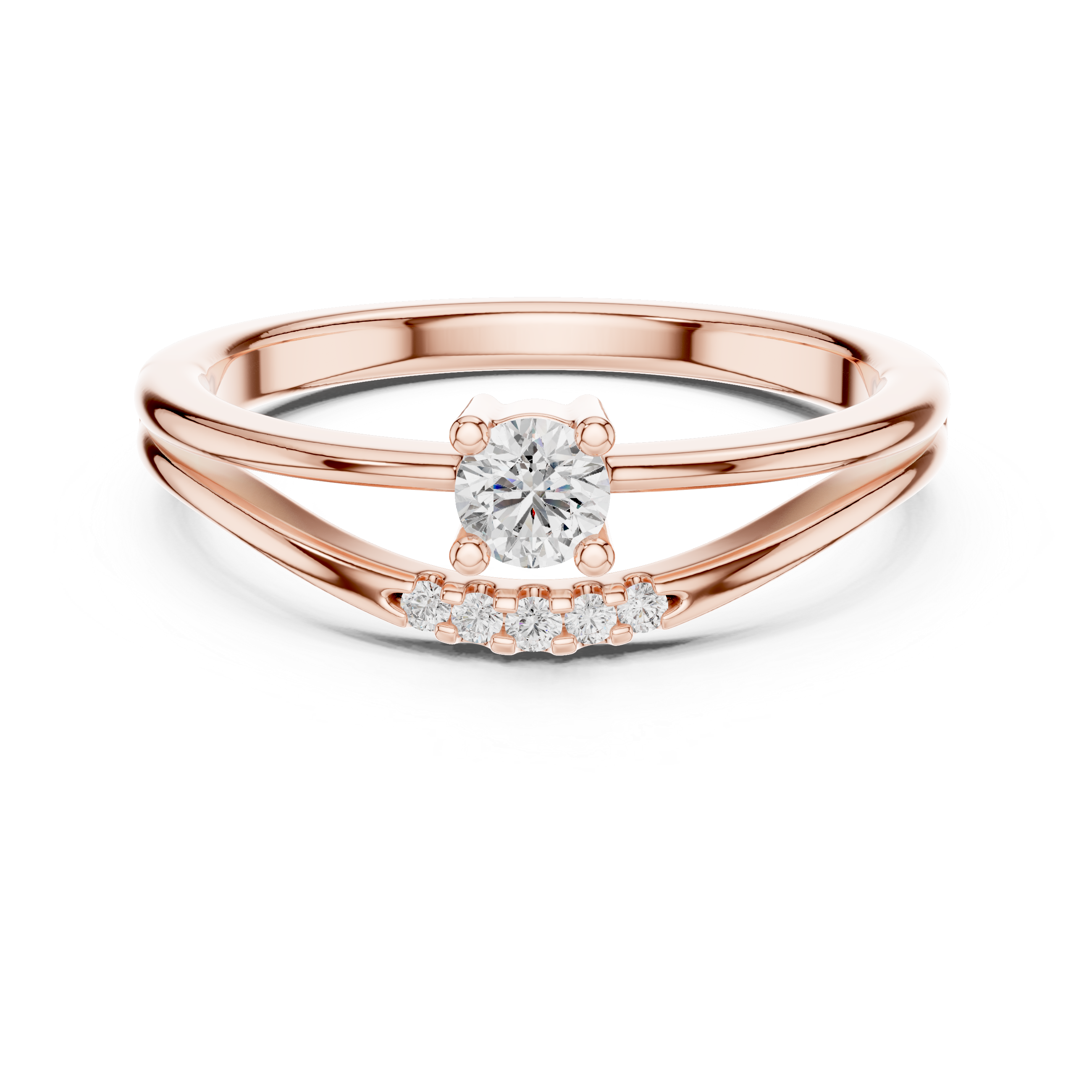 Audrey Solitaire Ring