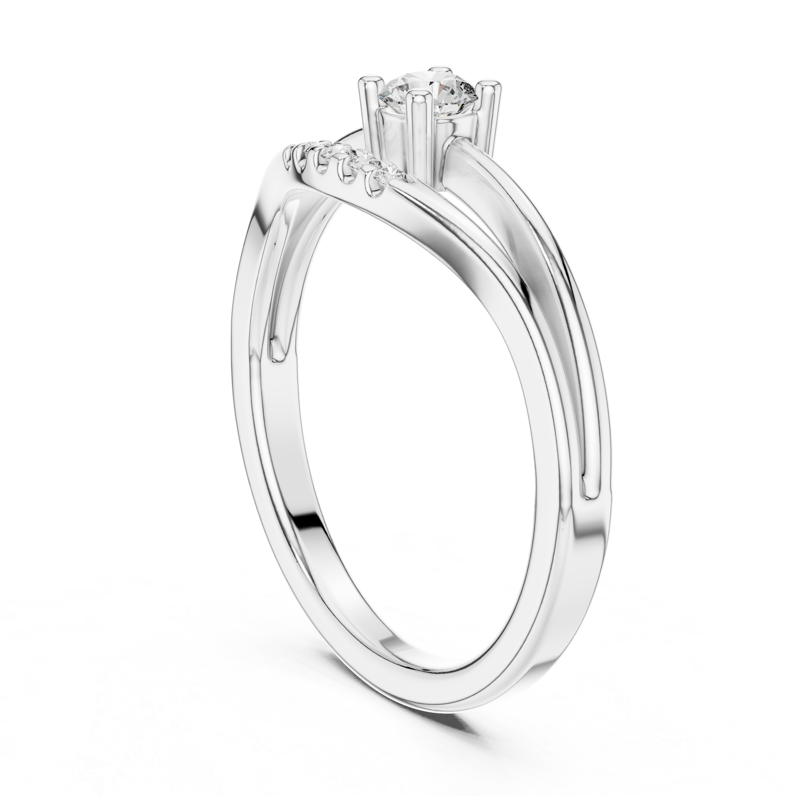 Audrey Solitaire Ring