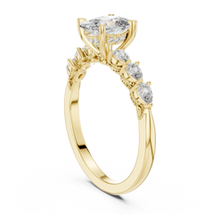 Alpha Solitaire Ring