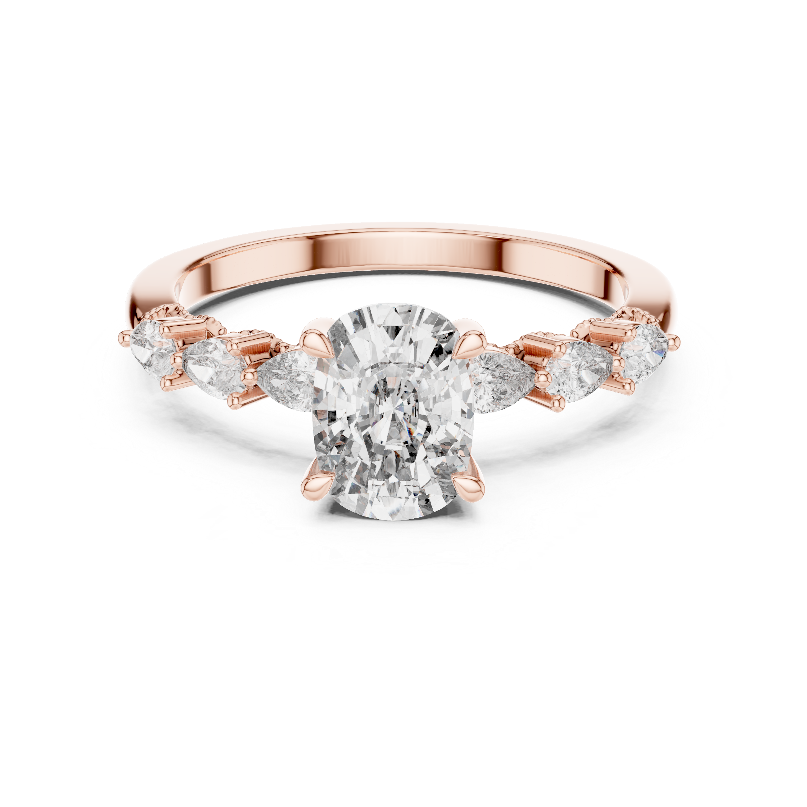 Alpha Solitaire Ring
