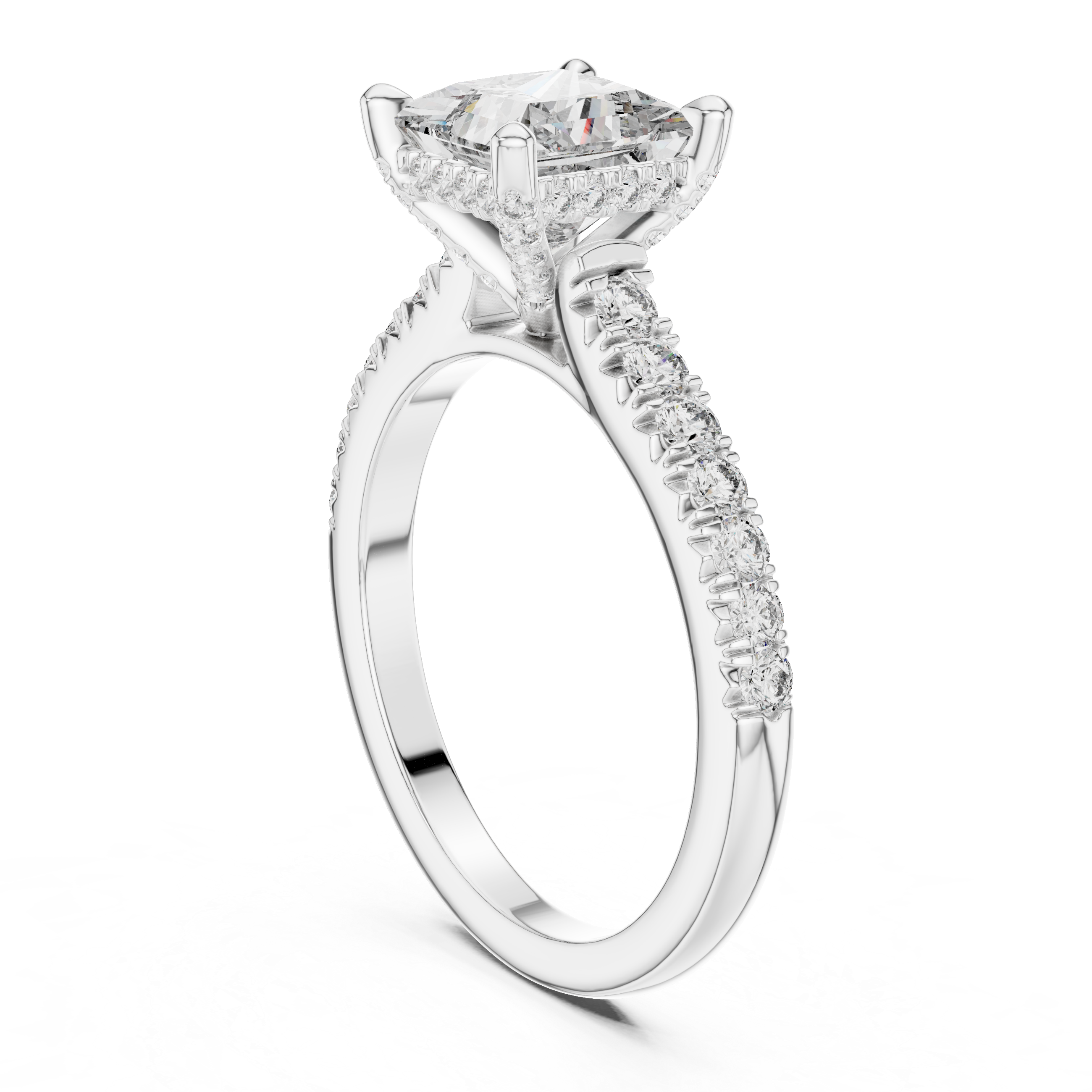 Katniss Solitaire Ring
