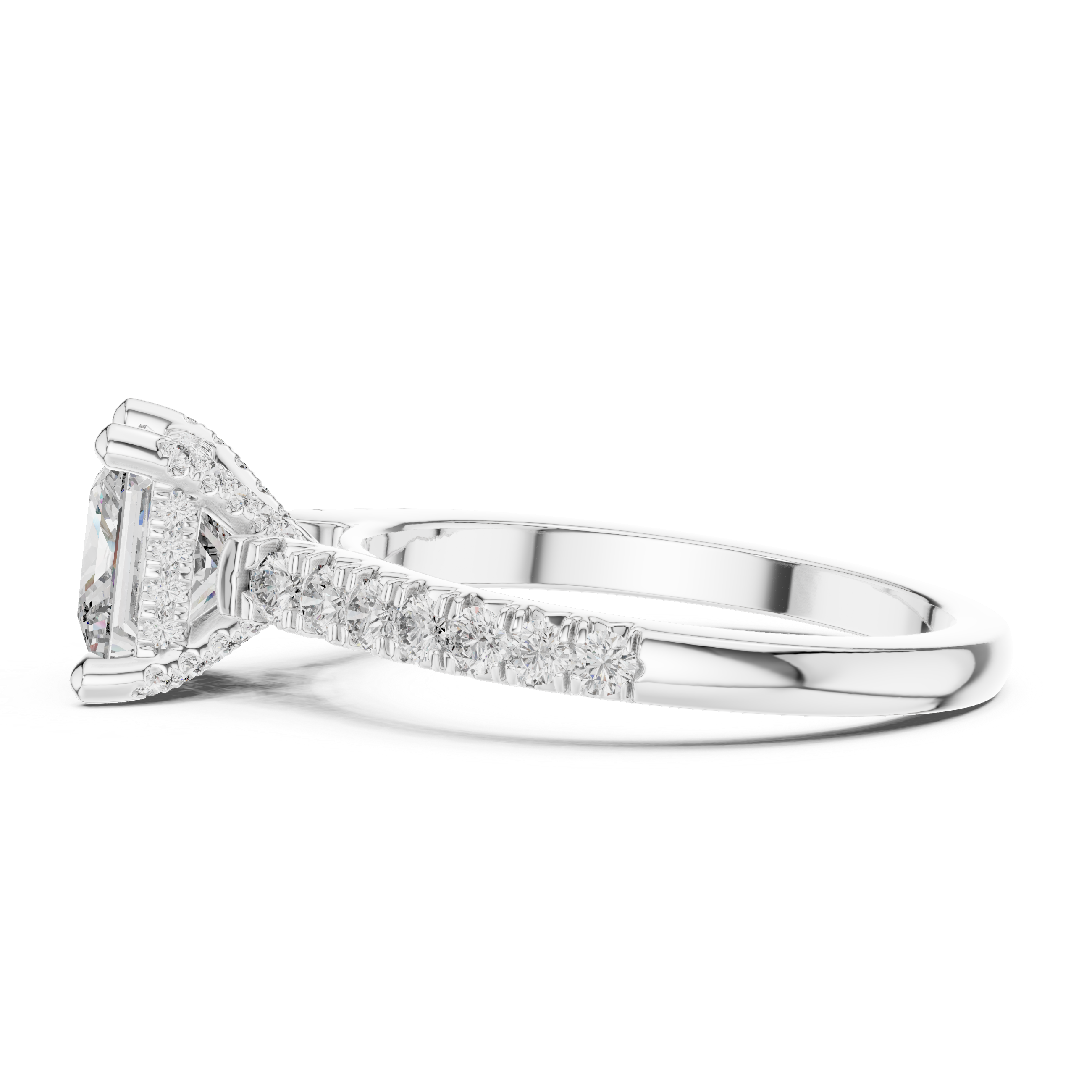 Katniss Solitaire Ring