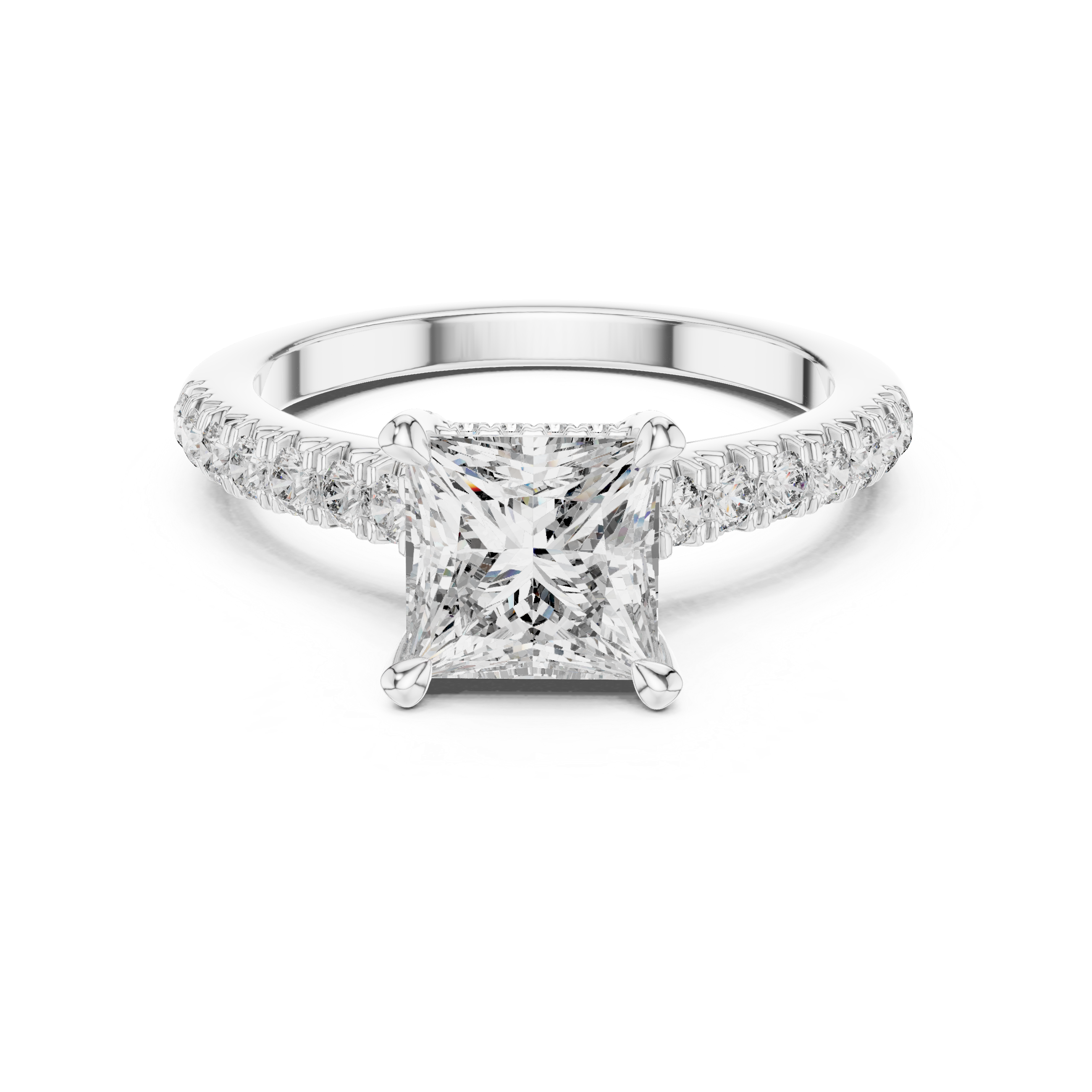 Katniss Solitaire Ring